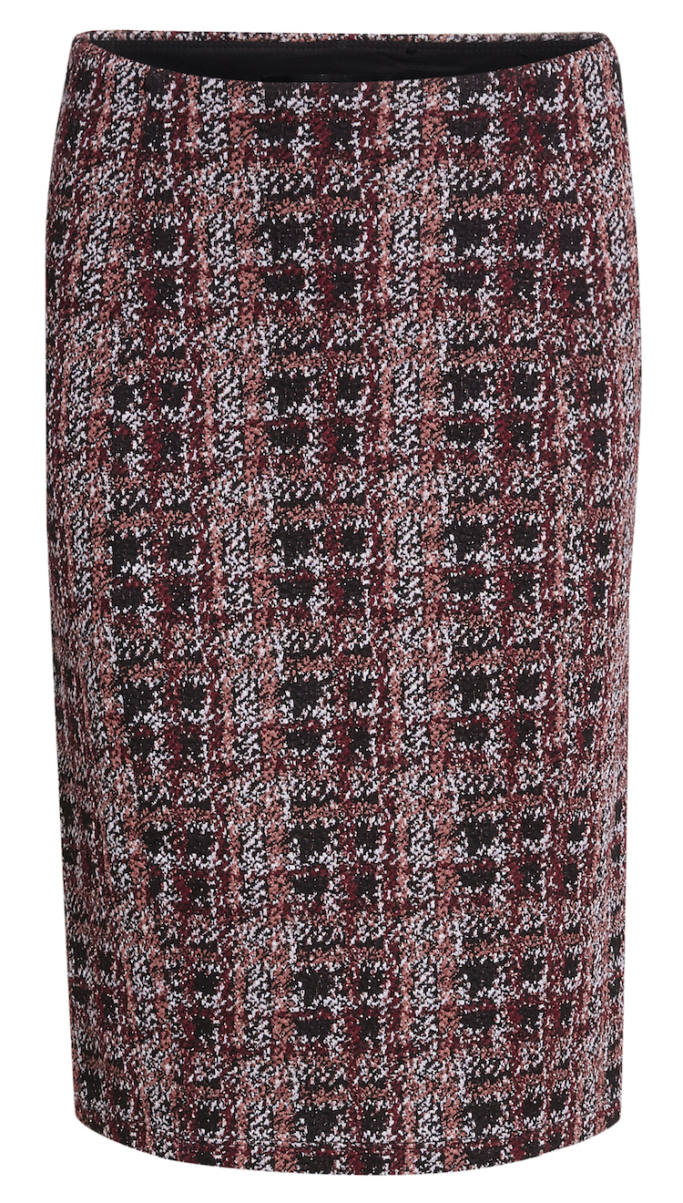 Textured Pencil Skirt