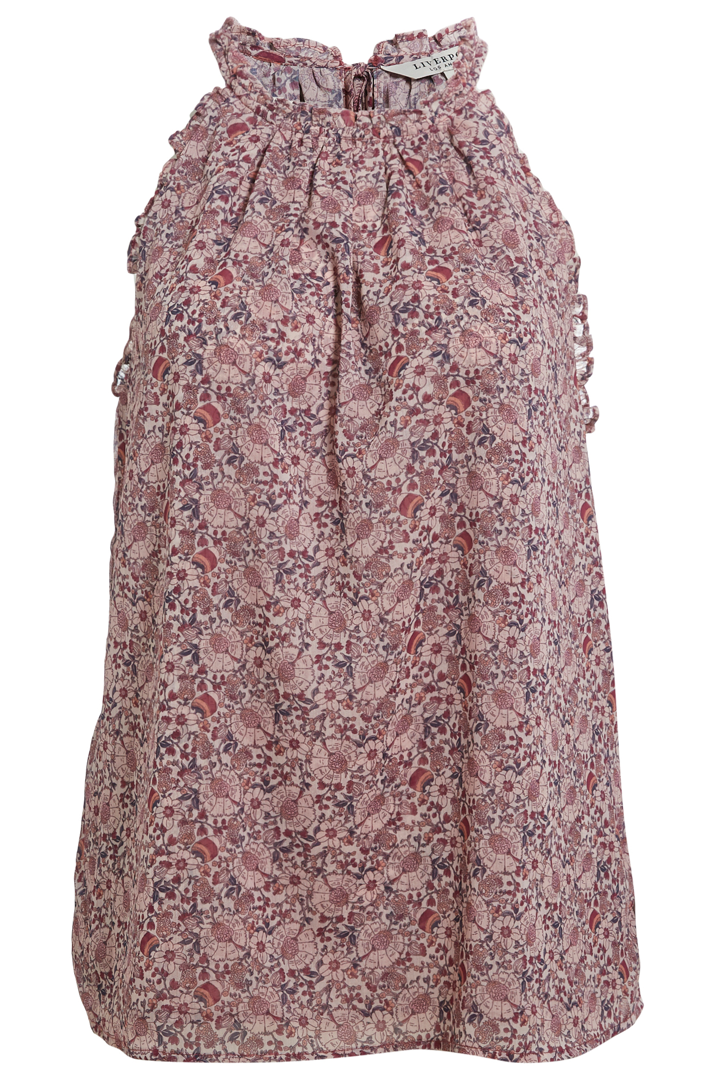 Liverpool Sleeveless Halter Neck Tank
