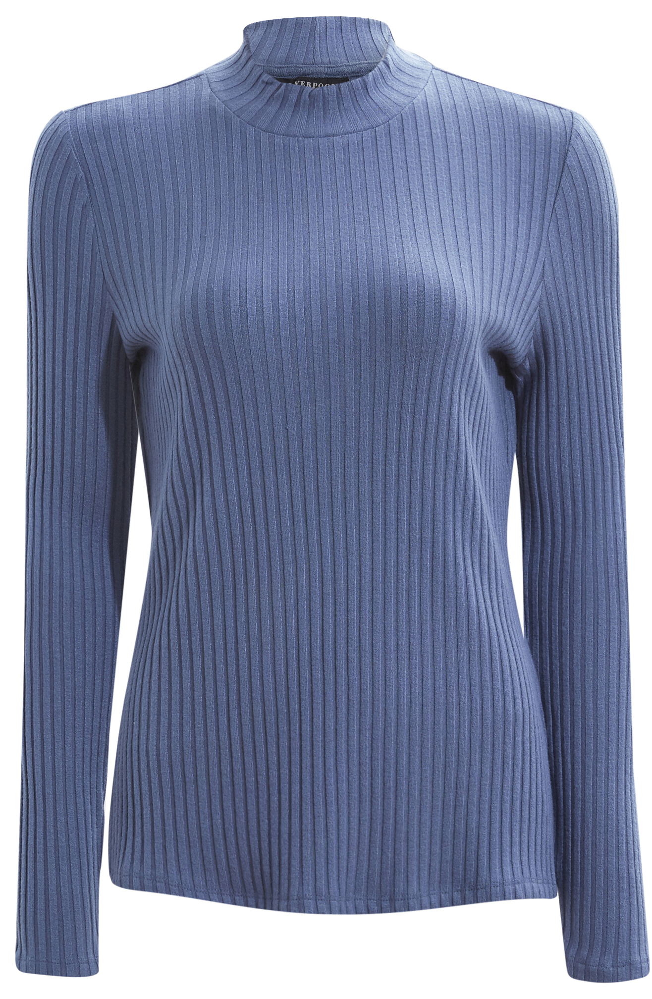 Liverpool Mock Neck Long Sleeve Tee