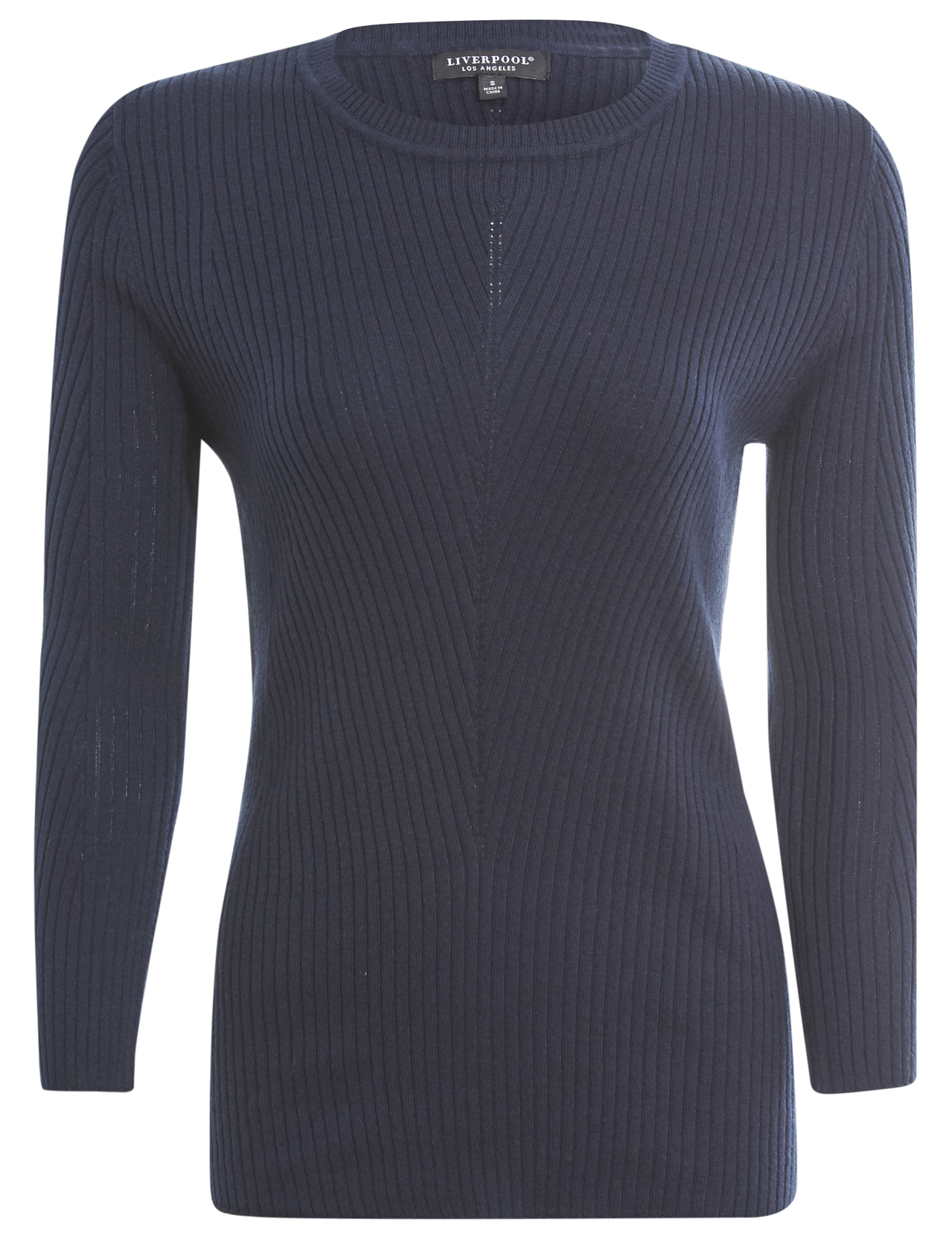 Liverpool Three Quarter Sleeve Sweater Top