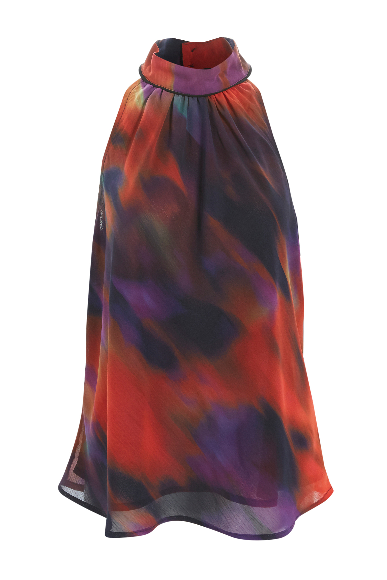 Liverpool Double Layer Sleeveless Halter