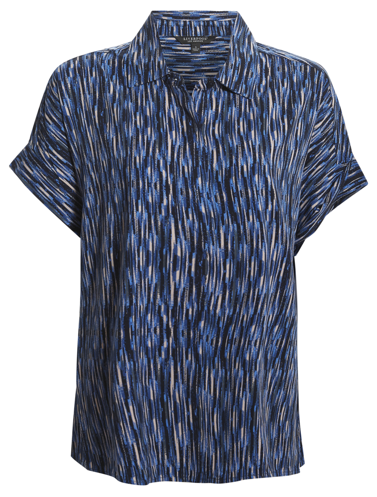 Liverpool Collared Abstract Shirt
