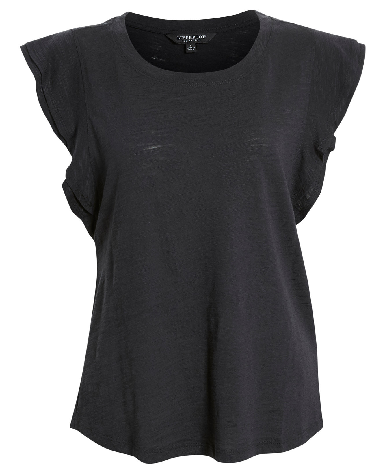 Liverpool Double Layered Flutter Short Sleeve