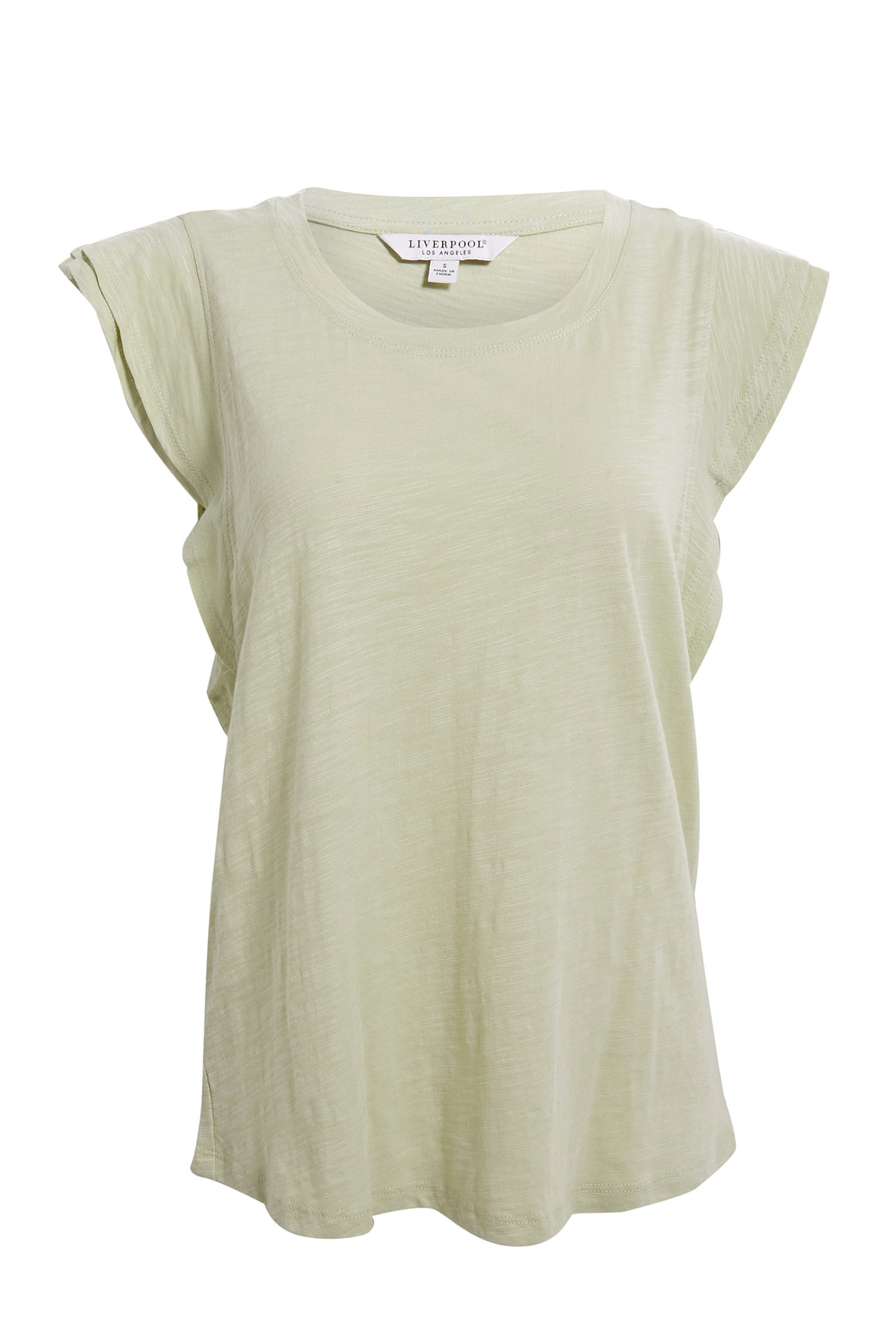 Liverpool Double Layered Flutter Short Sleeve