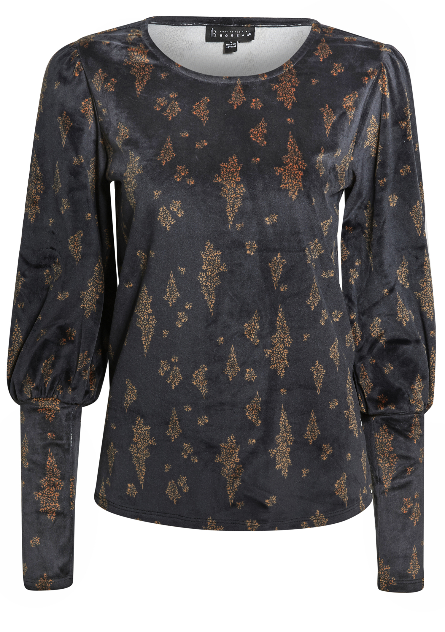 Long Puff Sleeve Top