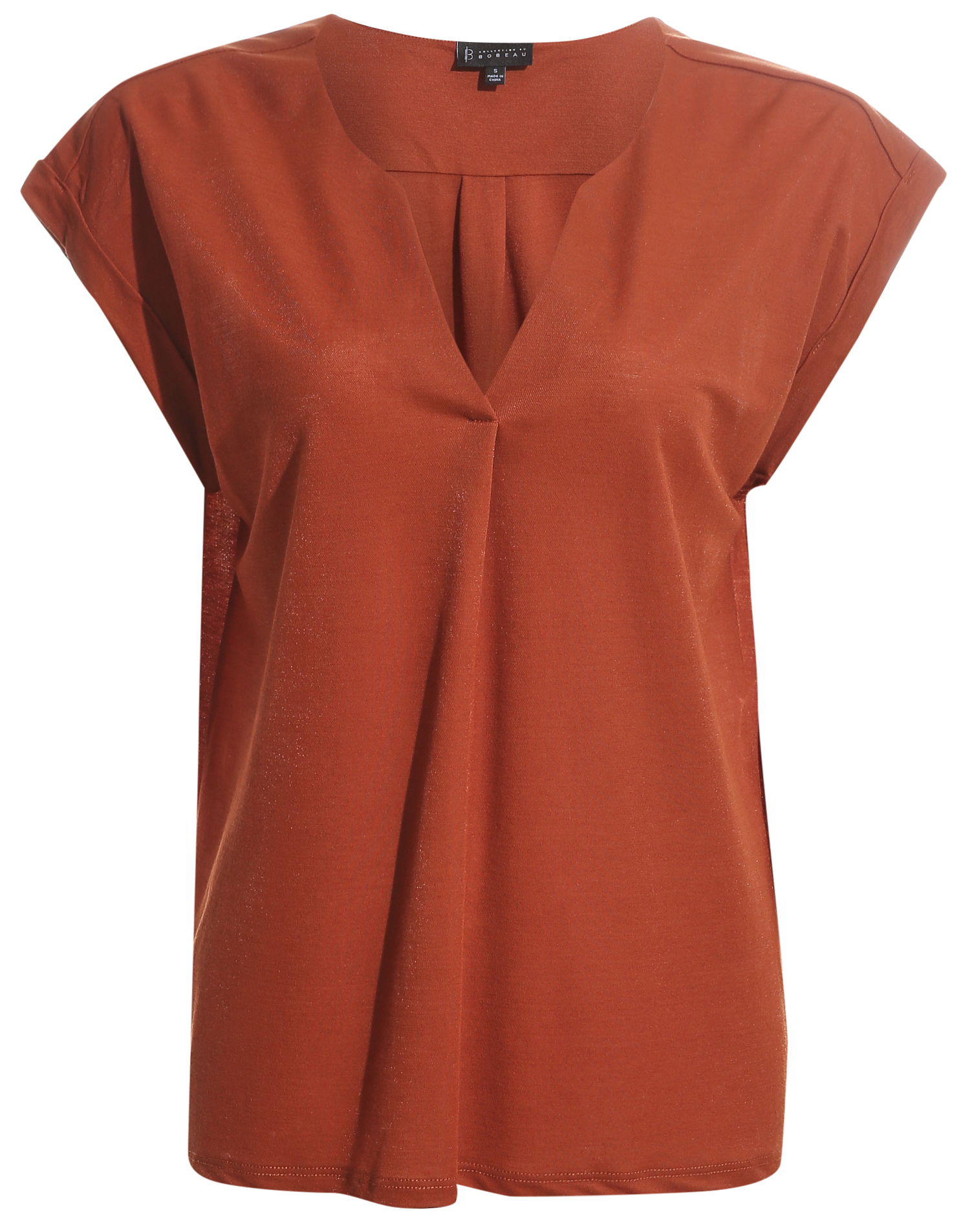 Pleat Front Dolman Top