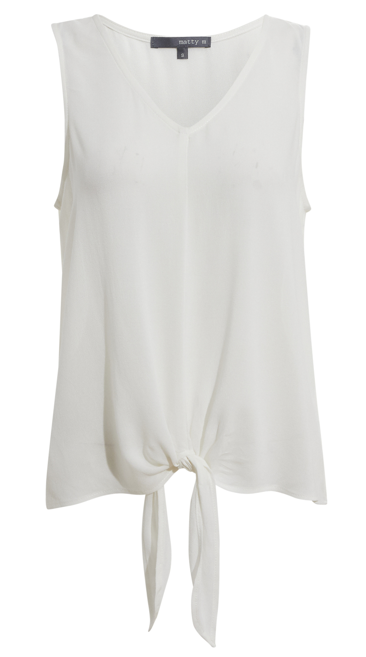 Front Knot Sleeveless Top