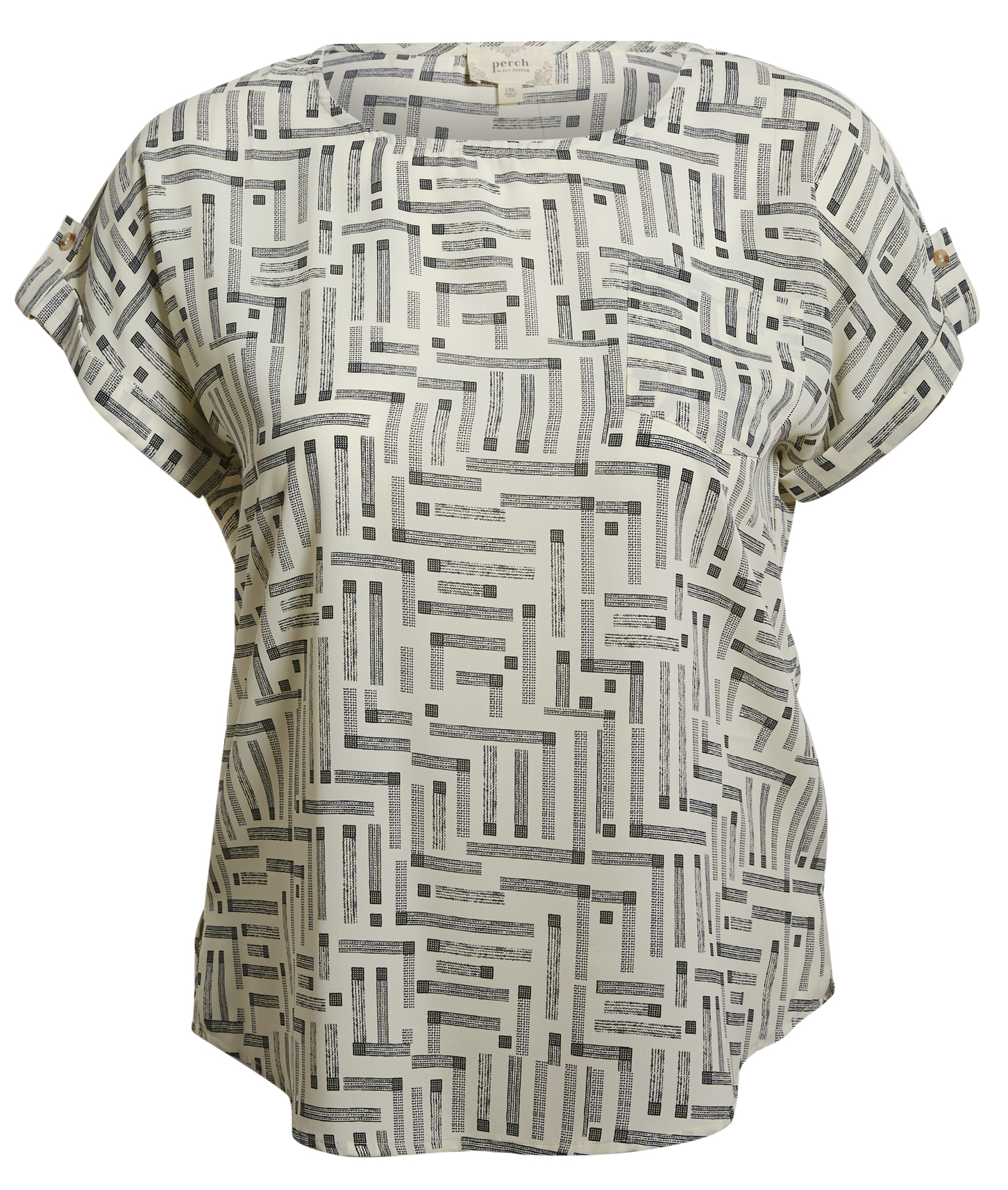 Abstract Print Top