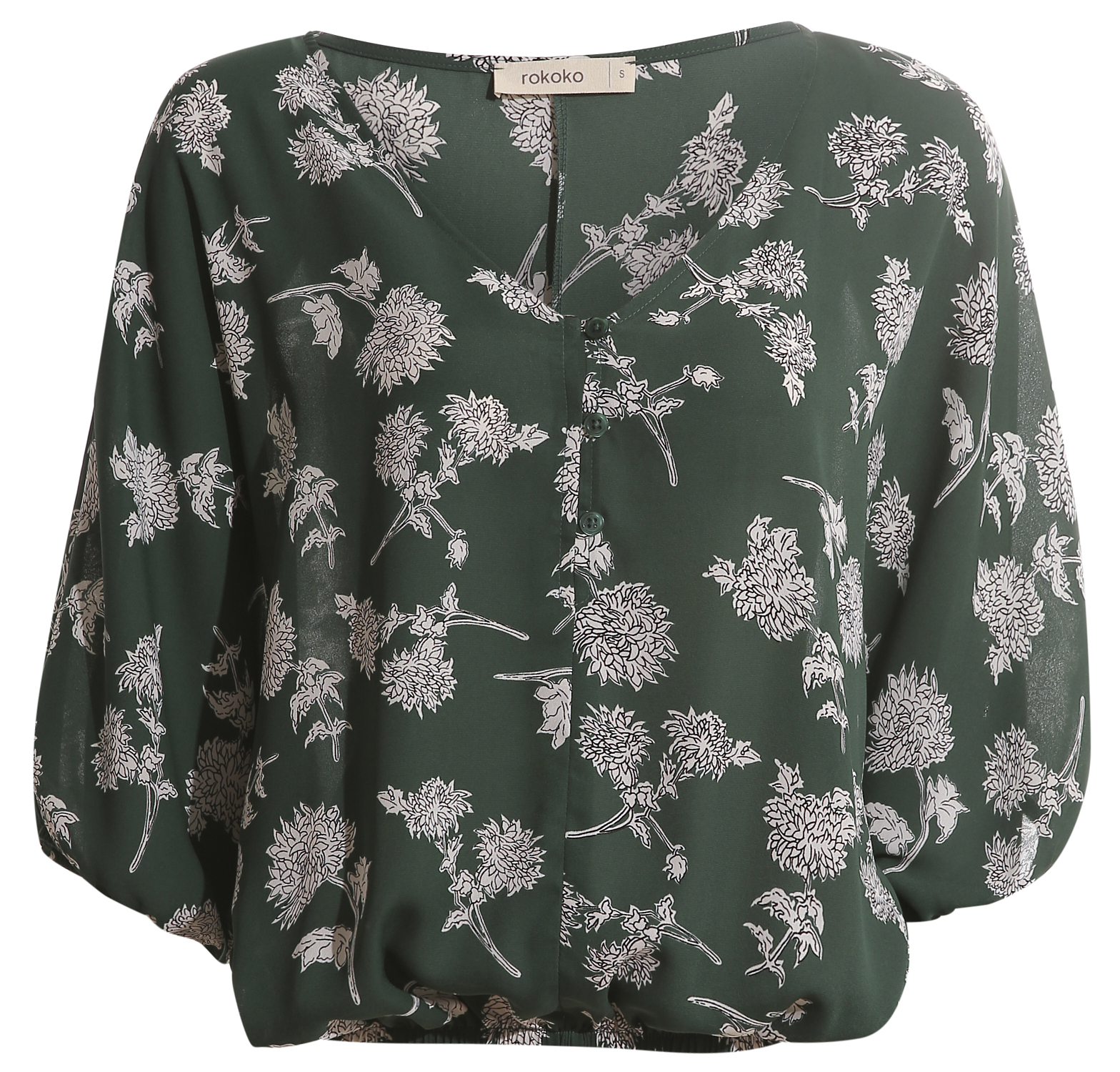 V-Neck Floral Top