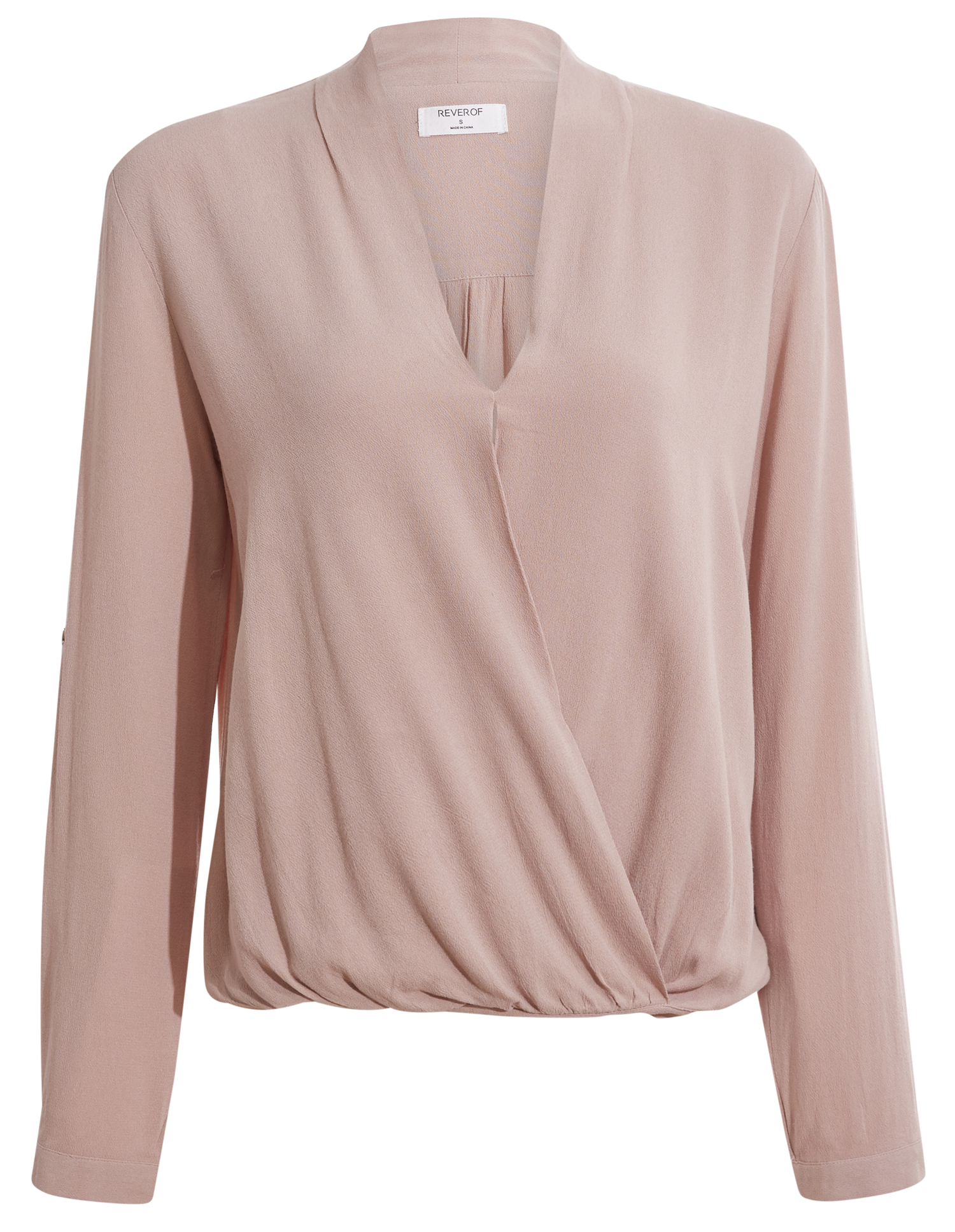 Long Sleeve Surplice Top