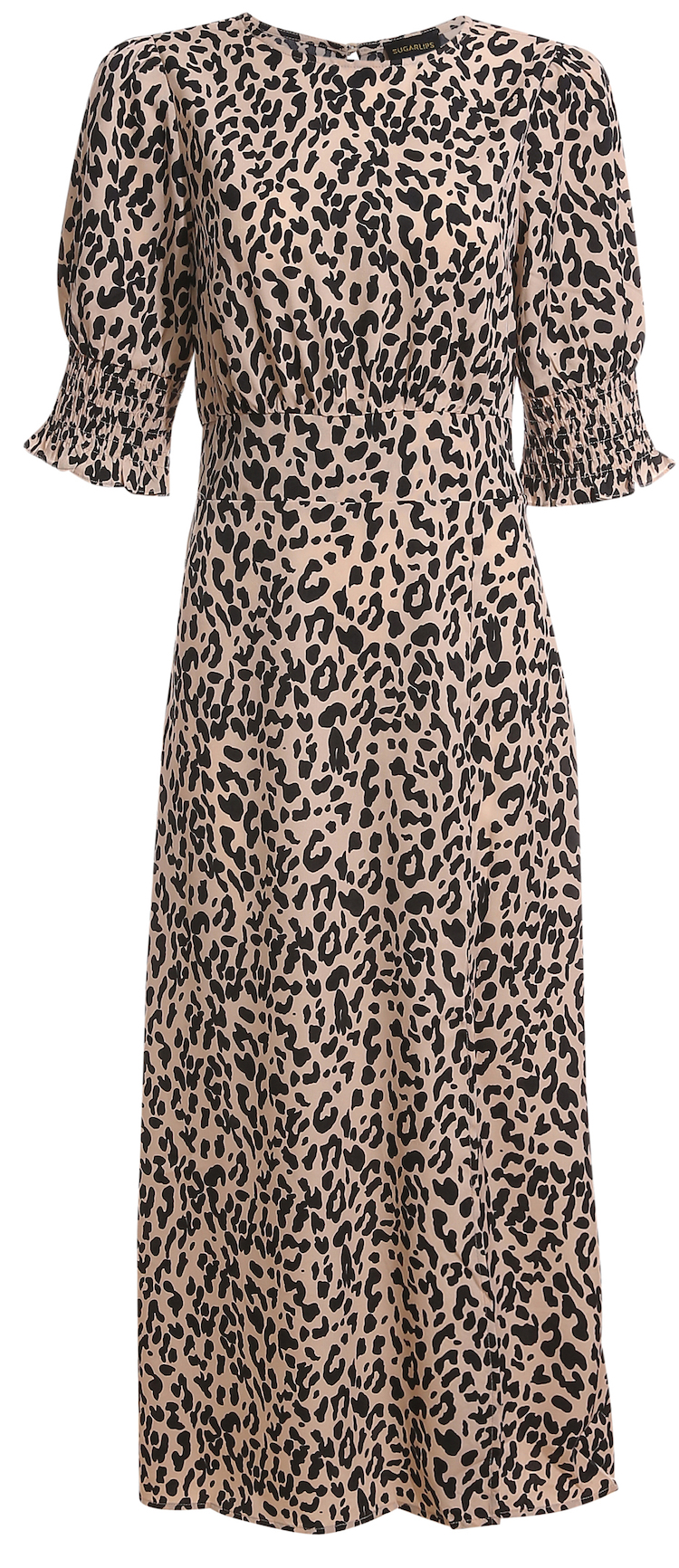 Cheetah Print Maxi Dress
