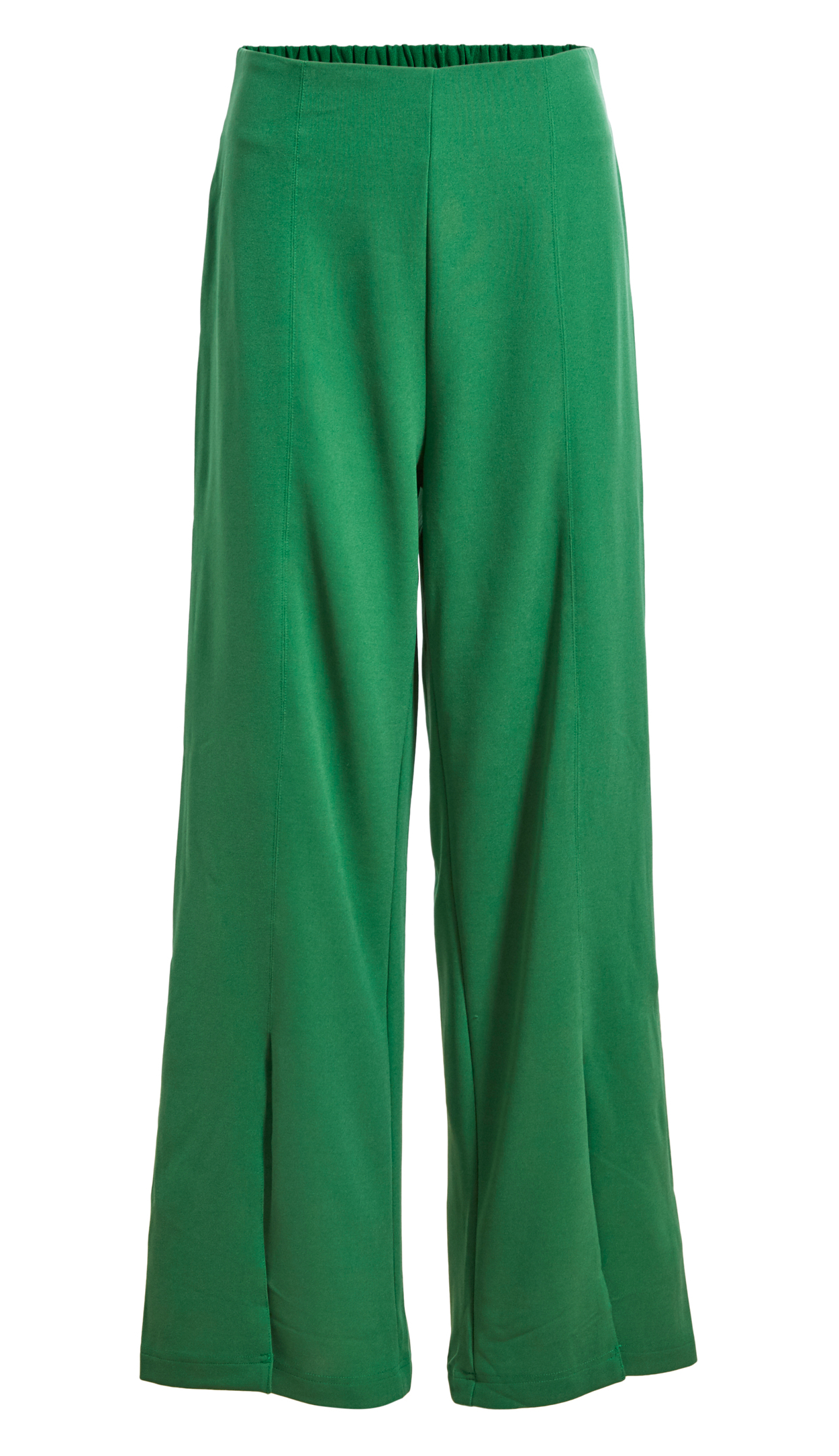 Pleated Pant With Slit Detail