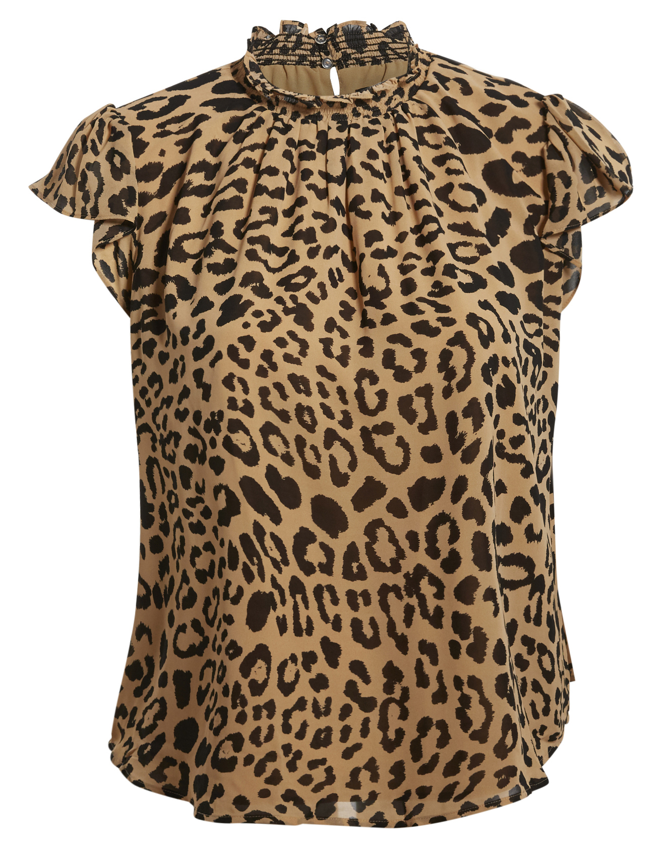Flutter Sleeve Printed Top