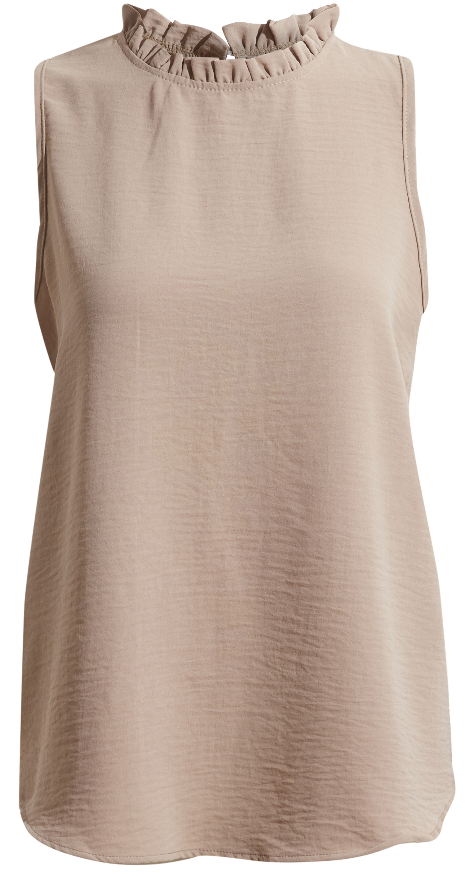 Mock Neck Sleeveless Top