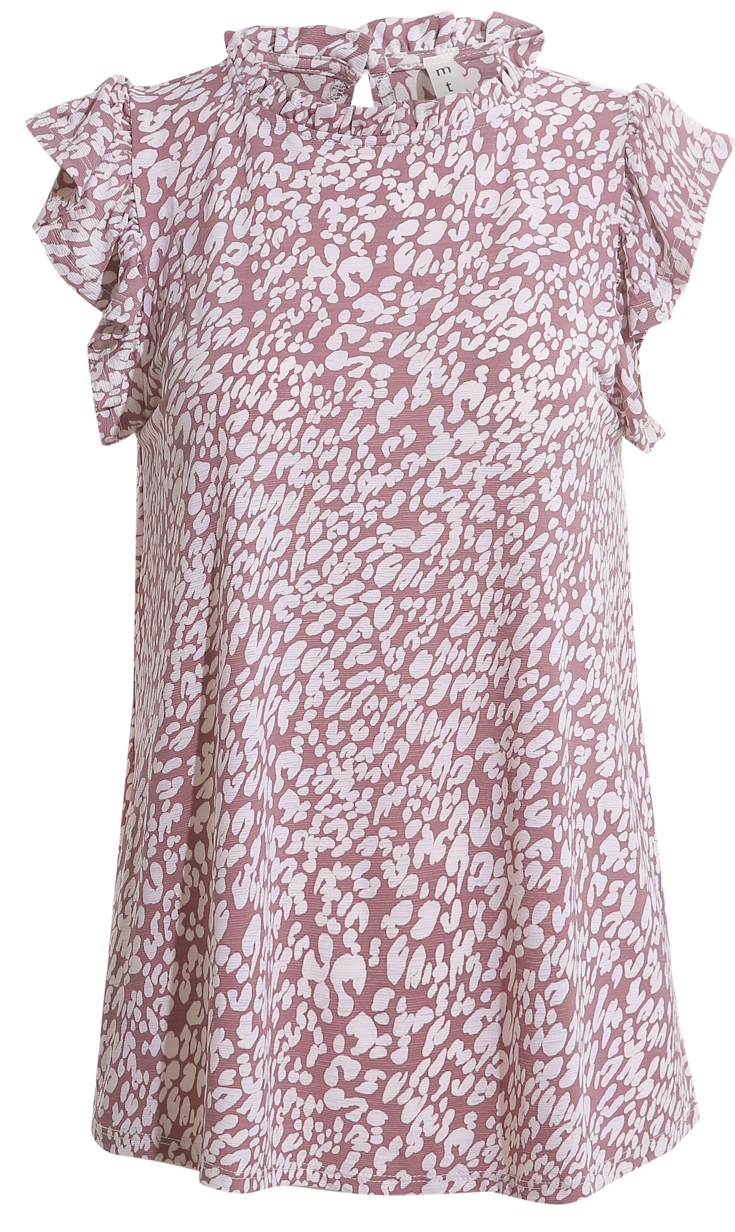Ruffle Short Sleeve Top