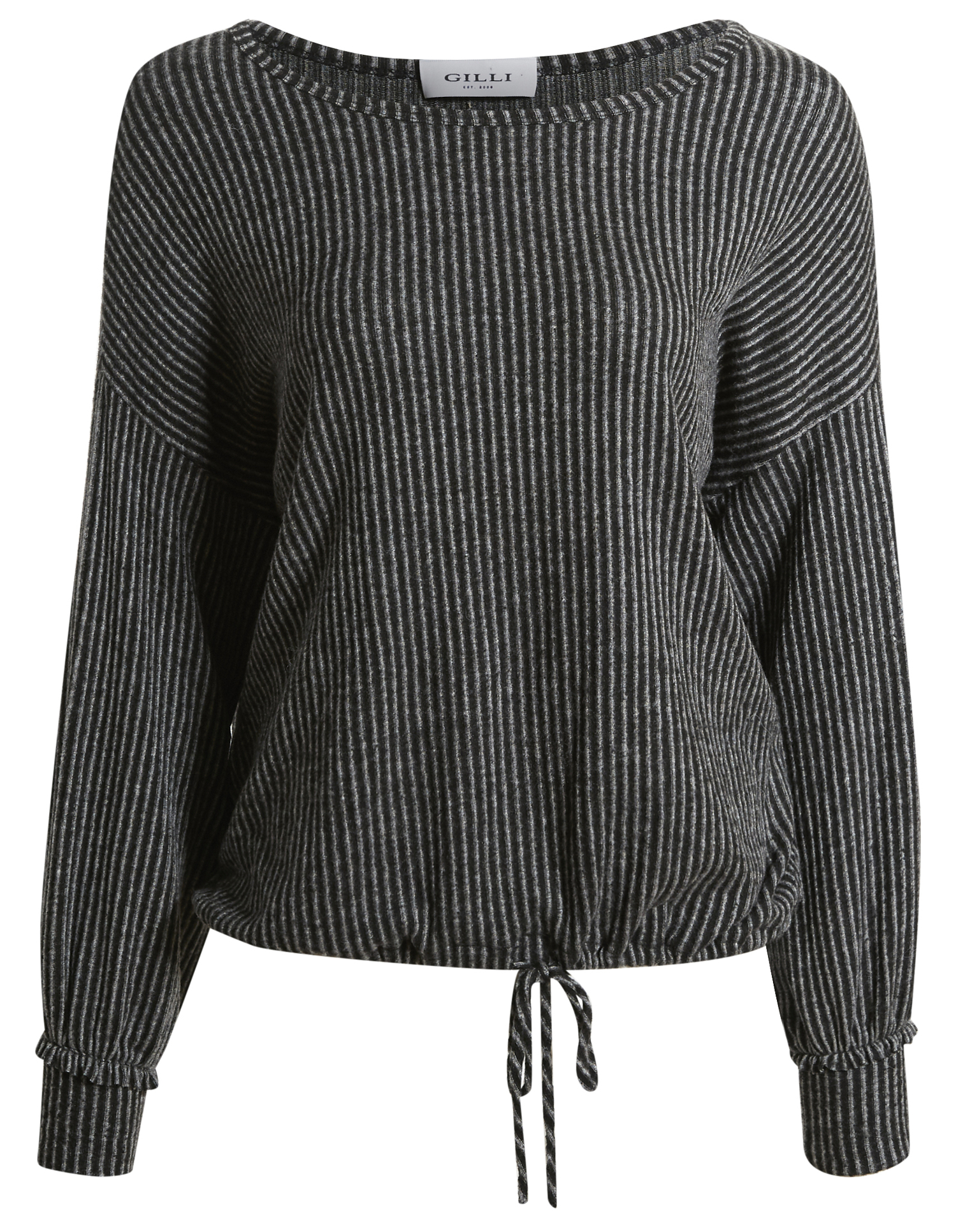 Long Sleeve Drawstring Top