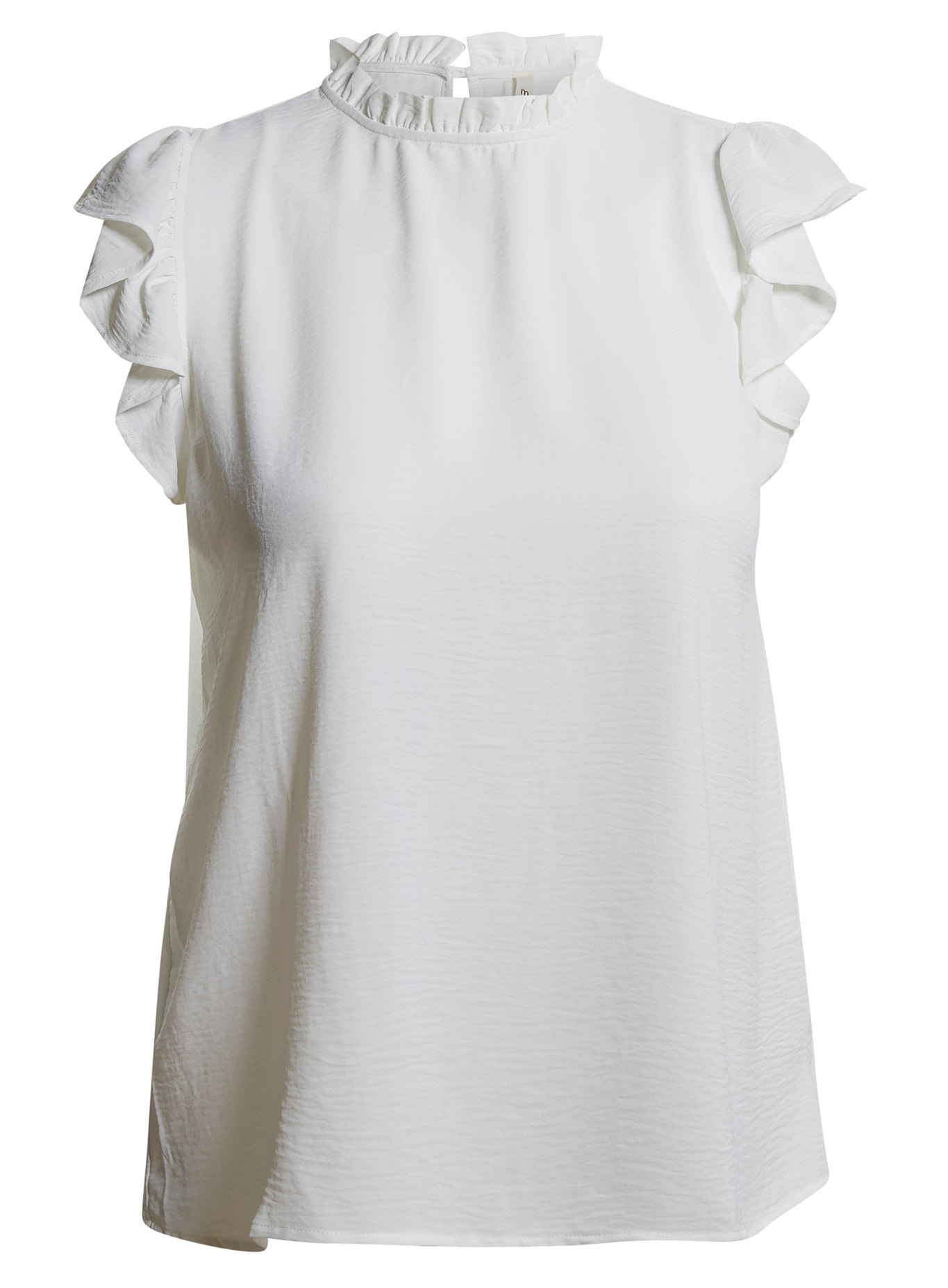 Short Sleeve Ruffle Top