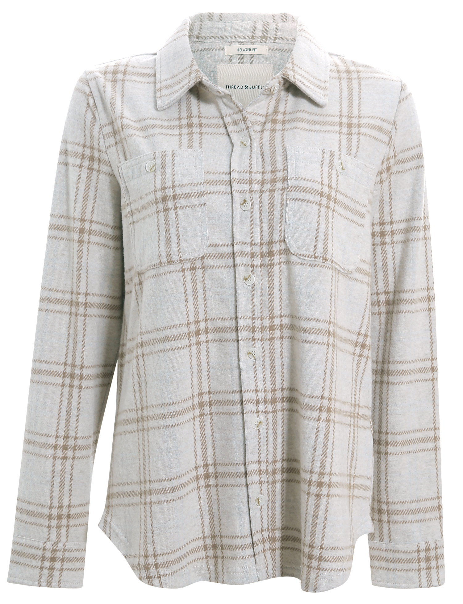 Thread & Supply Button Front Top