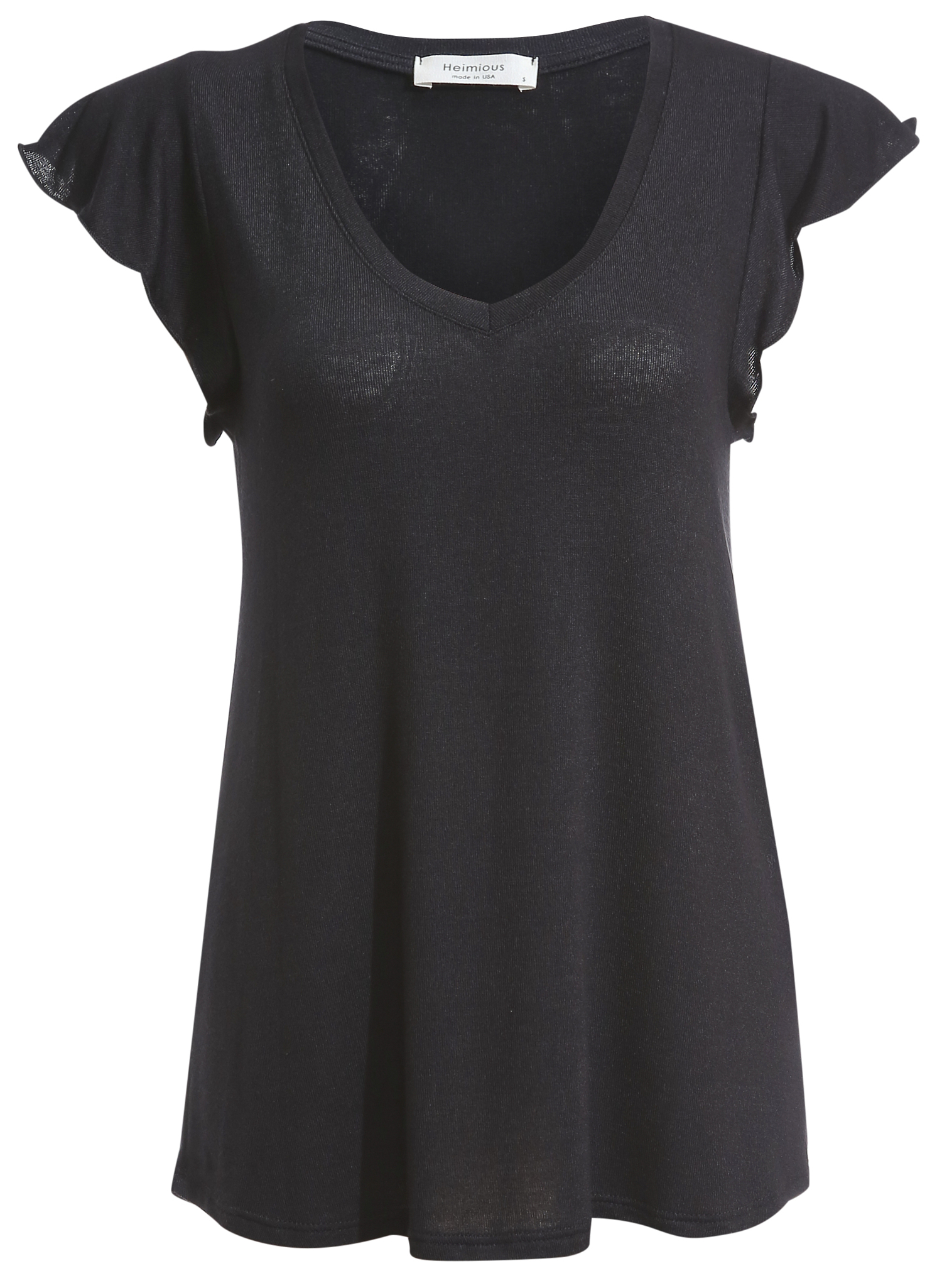 Flutter Sleeve V Neck
