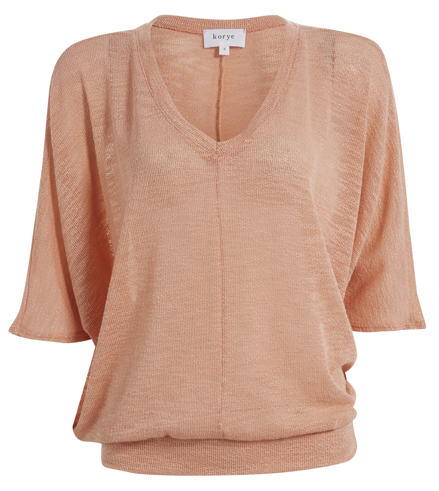 Sloan Short Sleeve Slub Knit Top