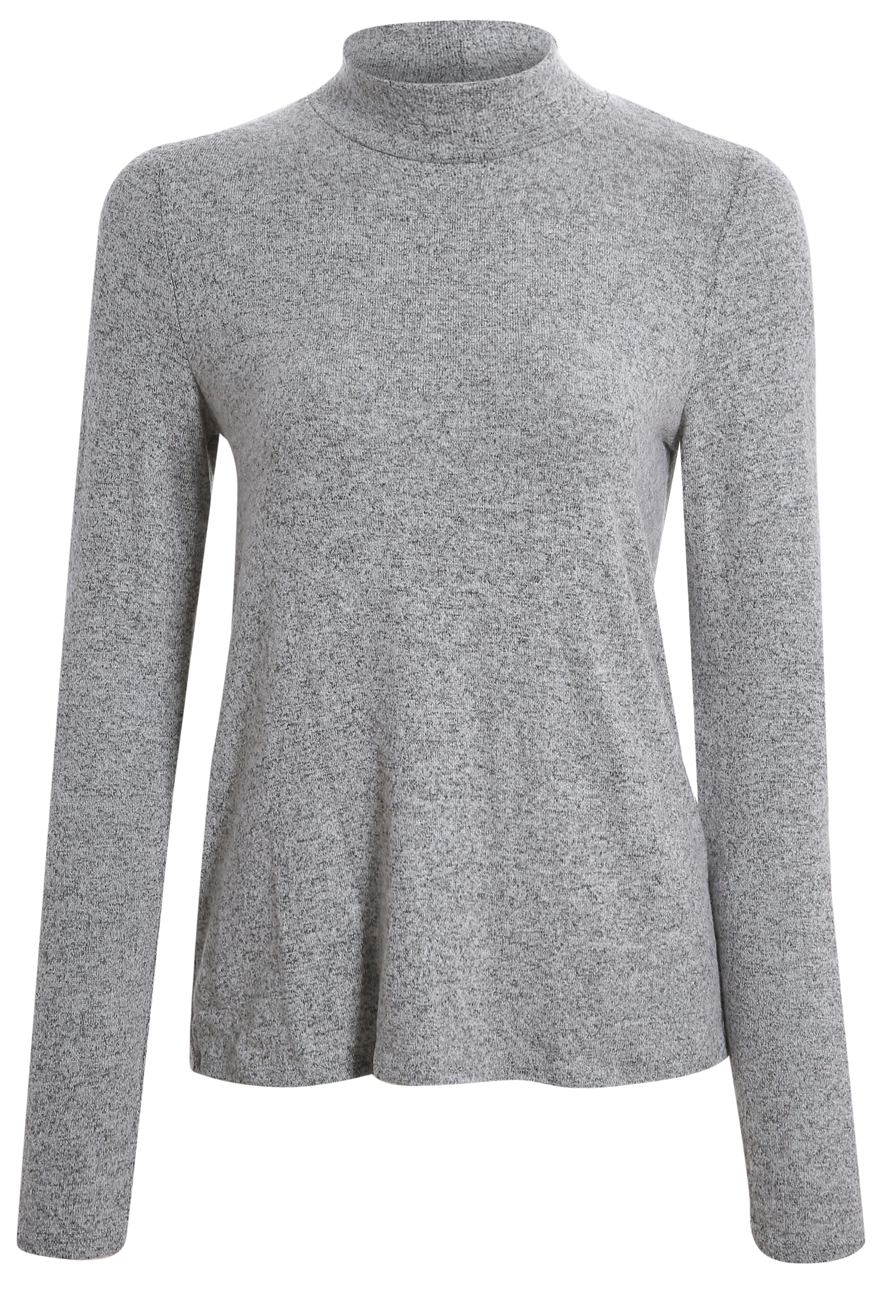 Mock Neck Long Sleeve Top