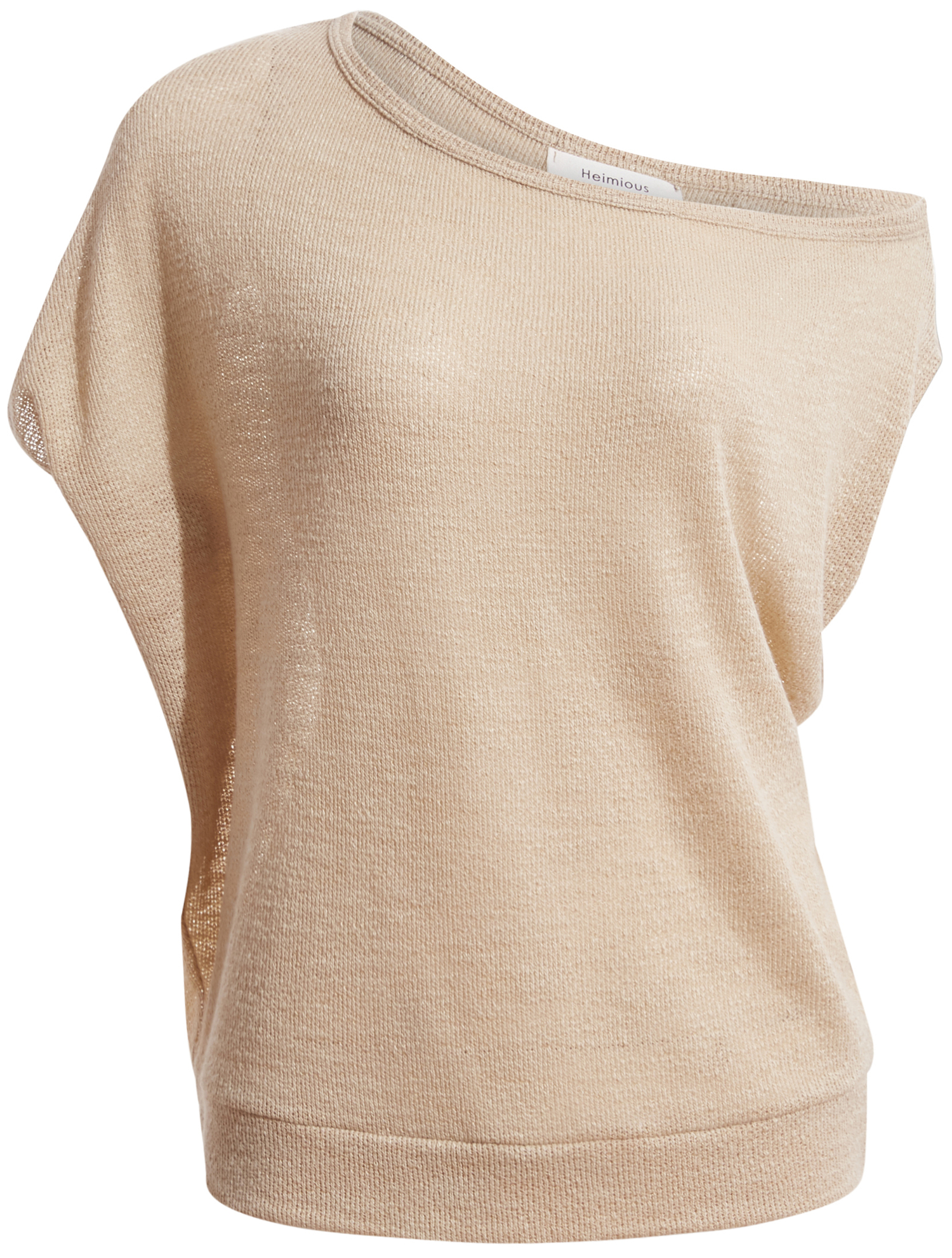 One Shoulder Slub Top