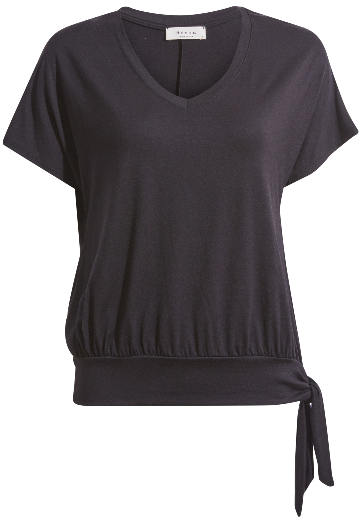 Short Sleeve Side Knot Top