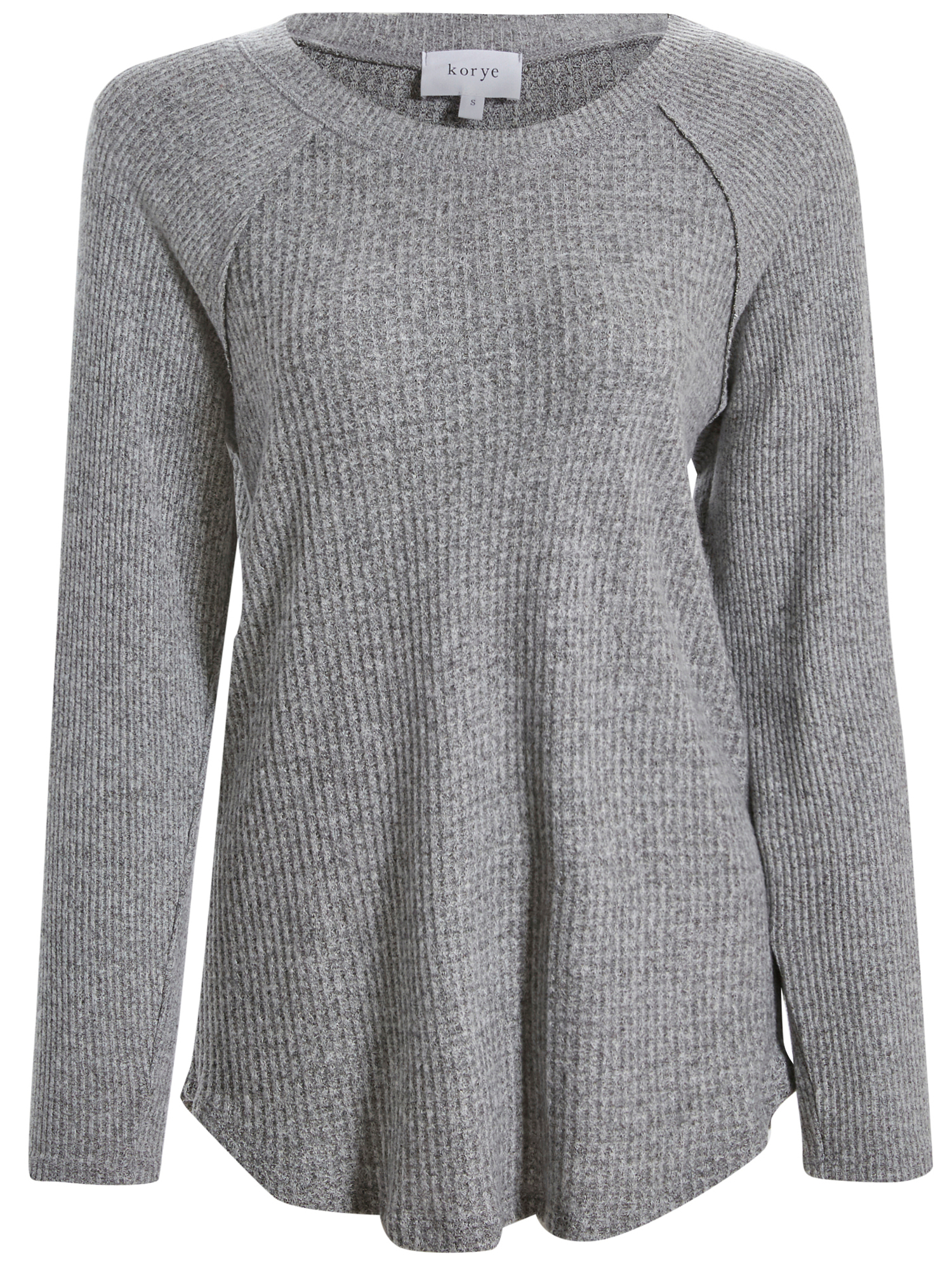 Raglan Waffle Long Sleeve