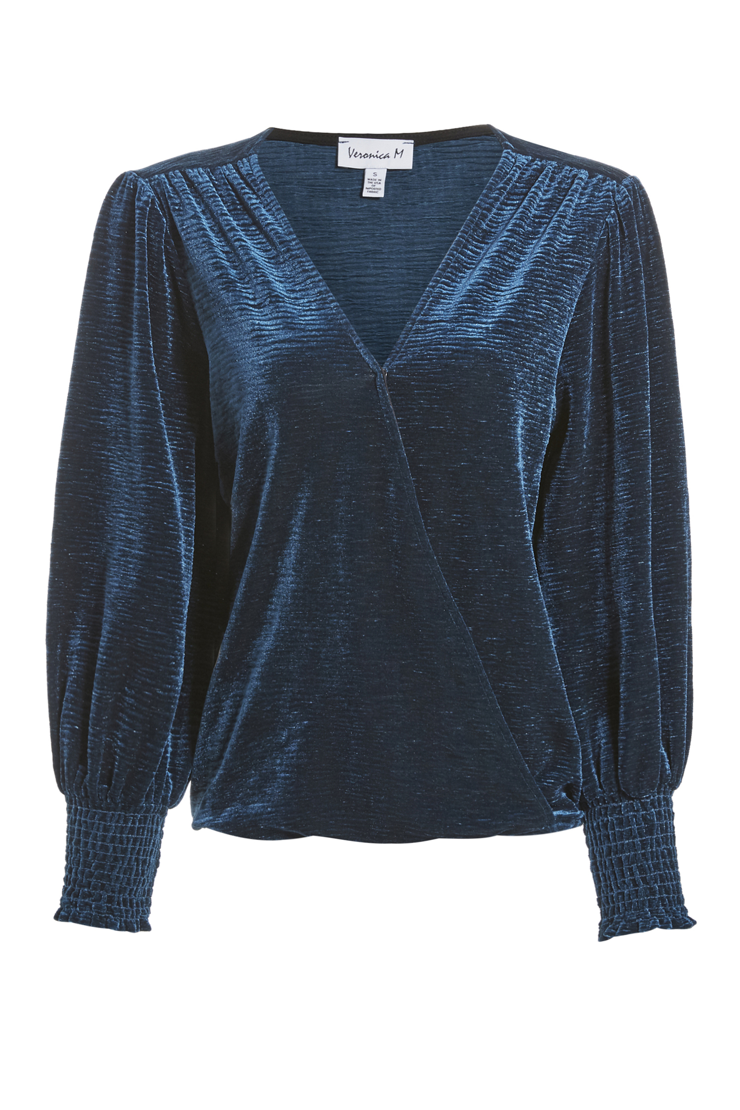 Veronica M	Smocked Velvet Top