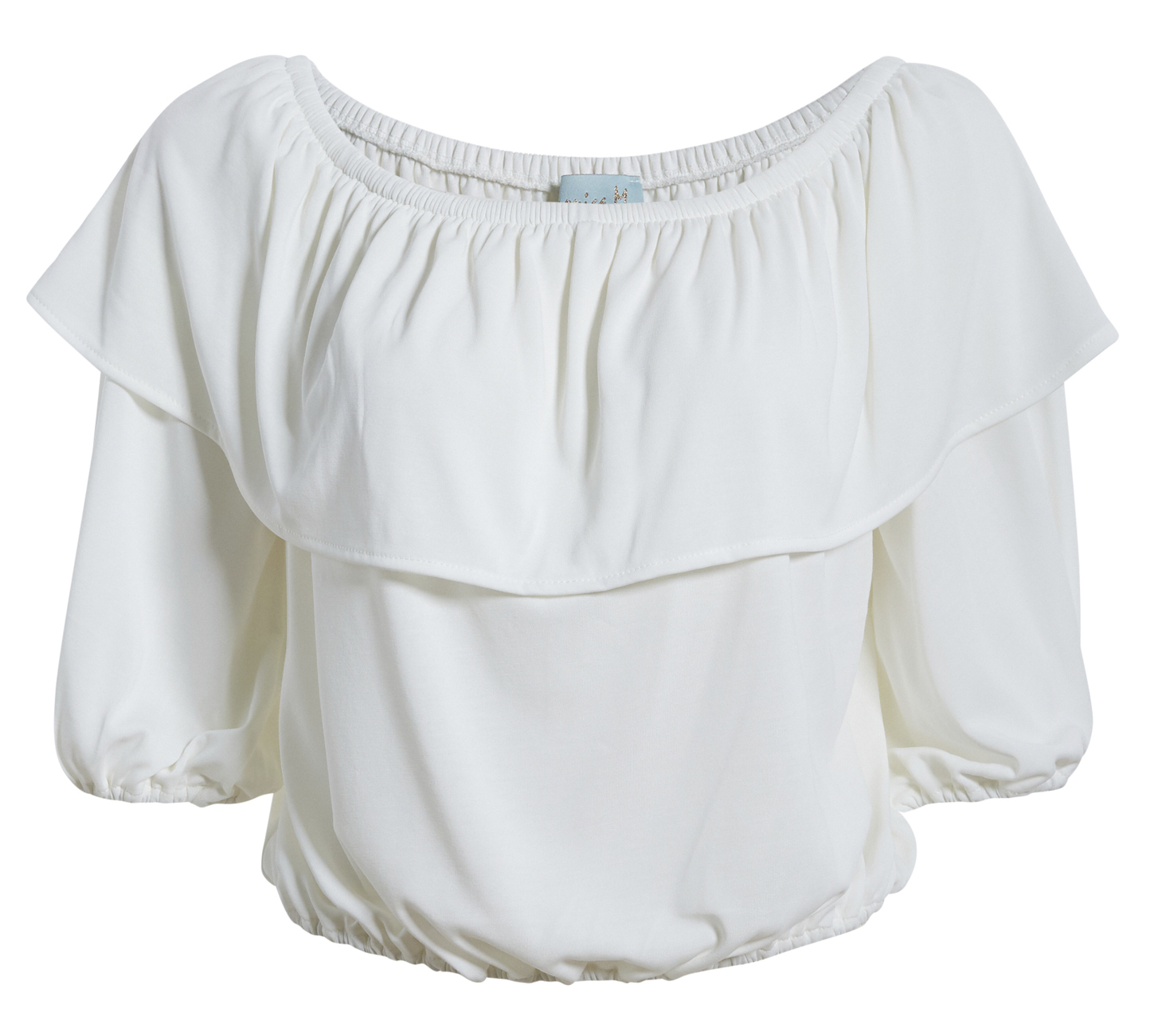 Veronica M Ruffle Layer Top
