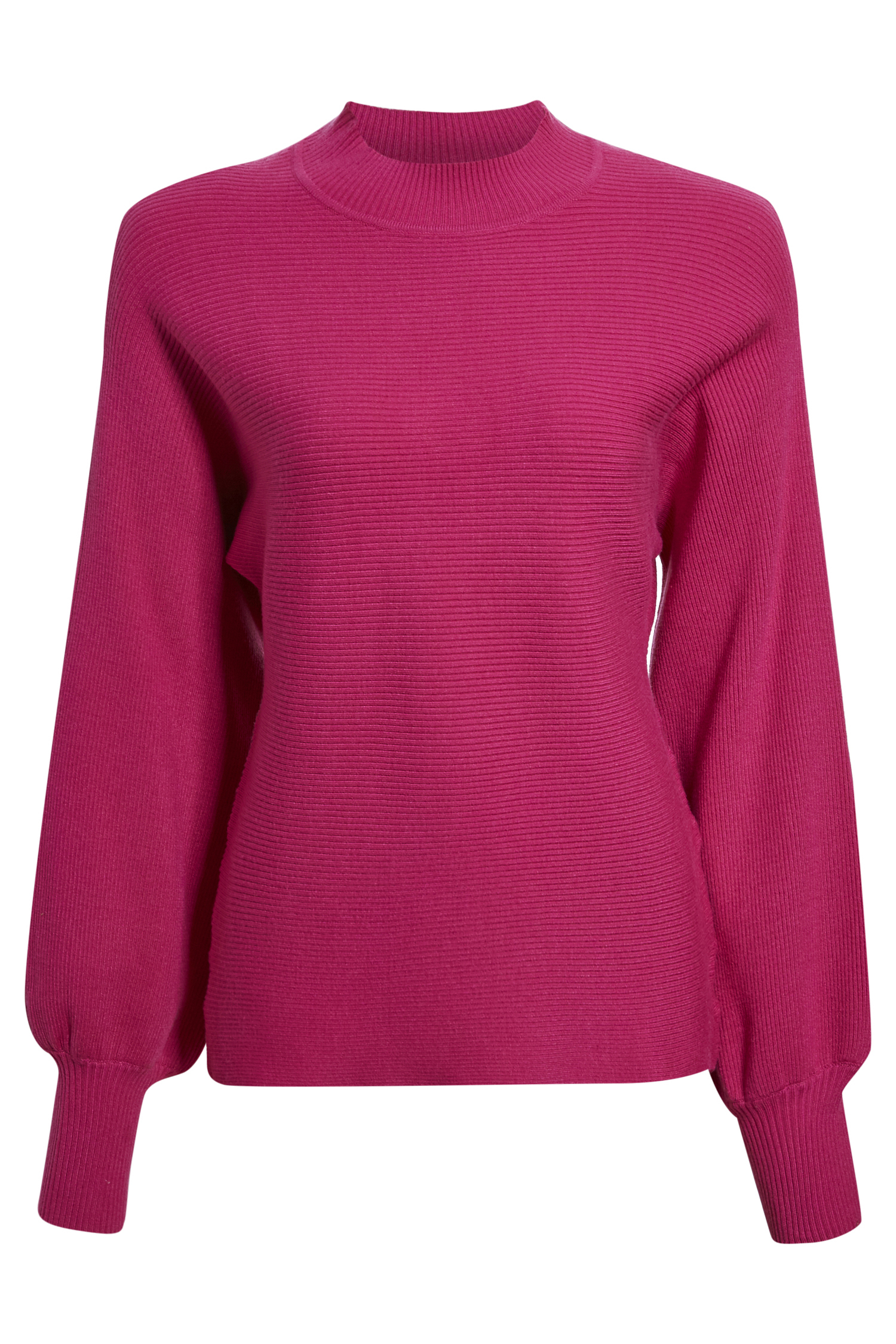 Ribbed Mock Neck Sweater