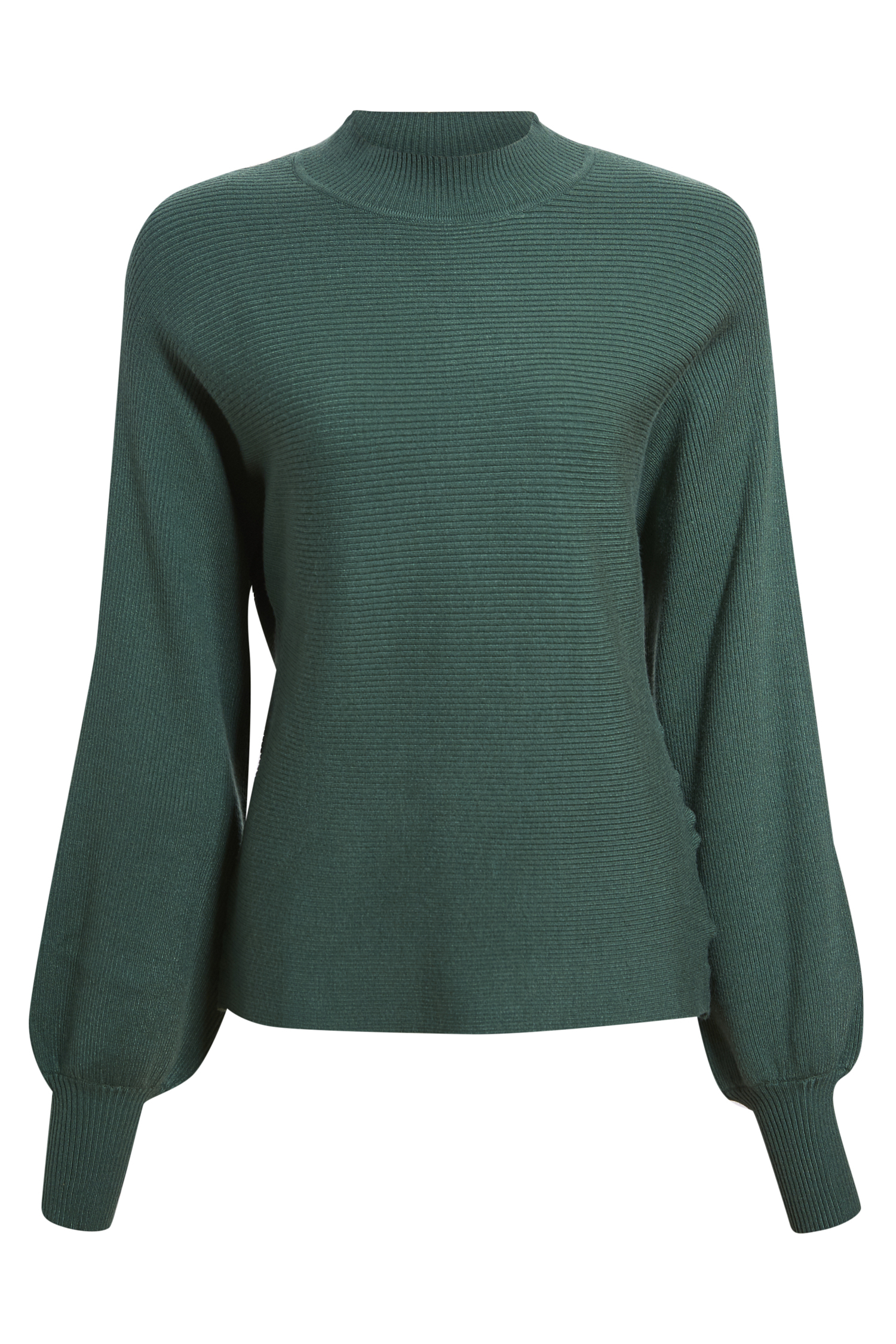 Ribbed Mock Neck Sweater