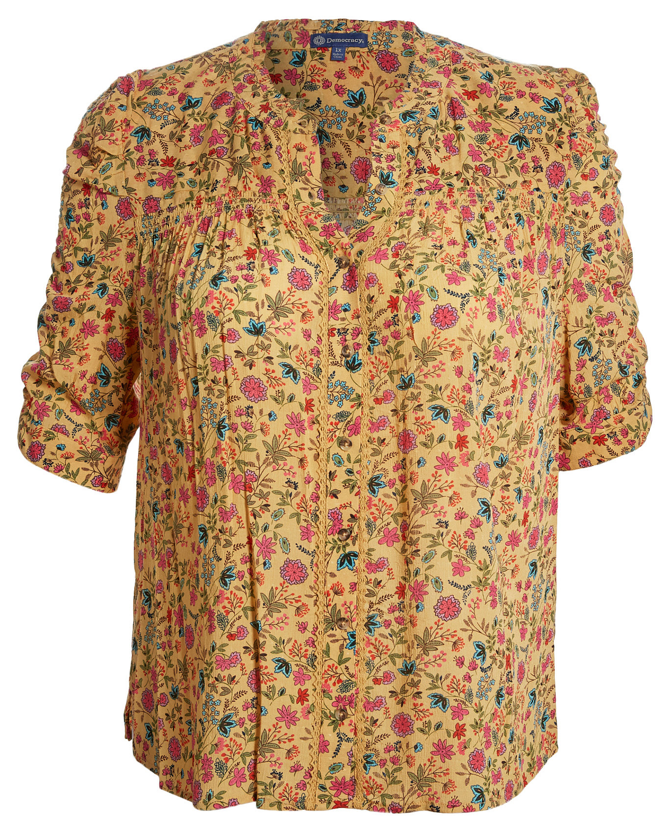 Democracy Short Sleeve Top