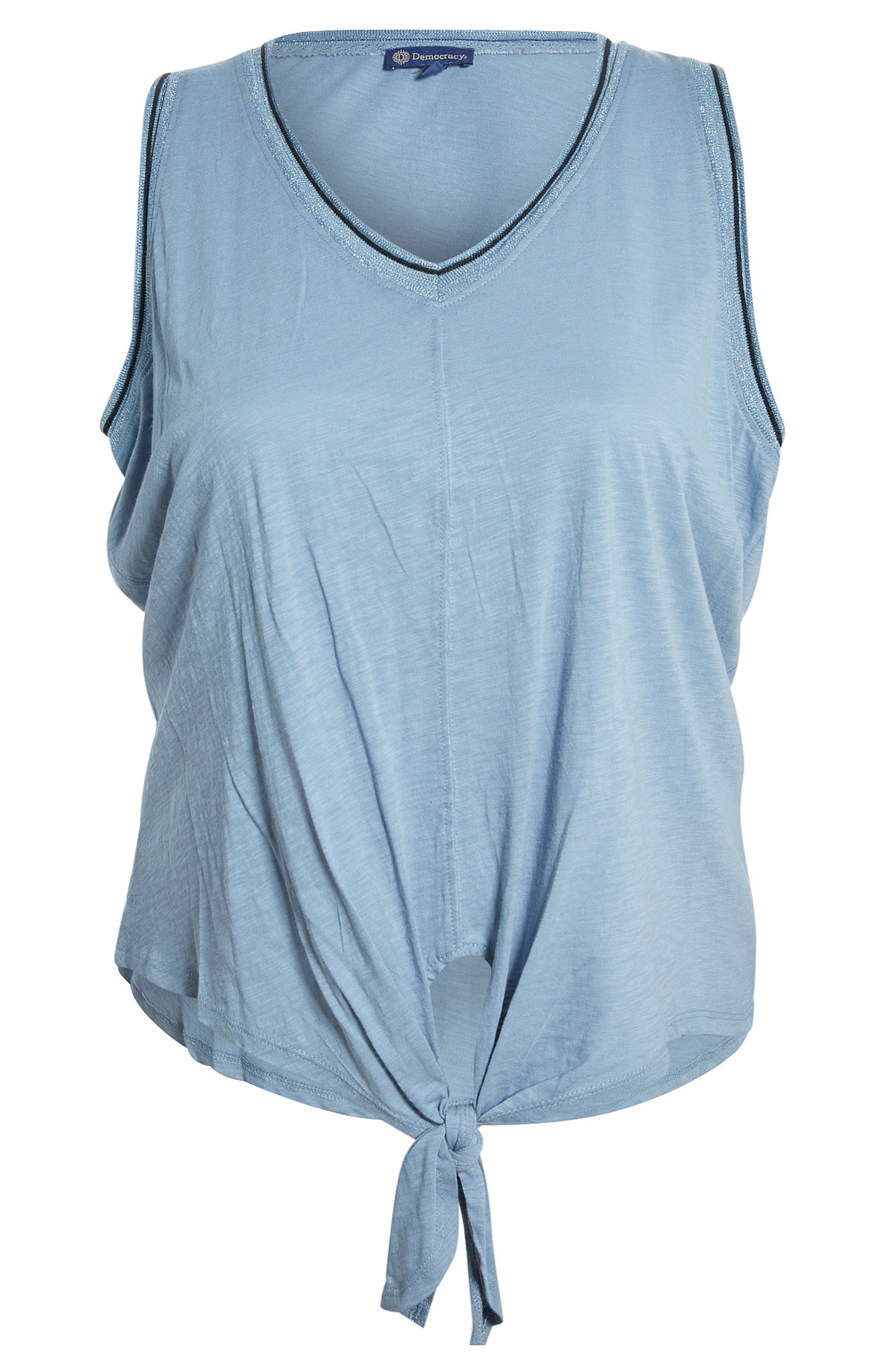 Democracy V Neck Top