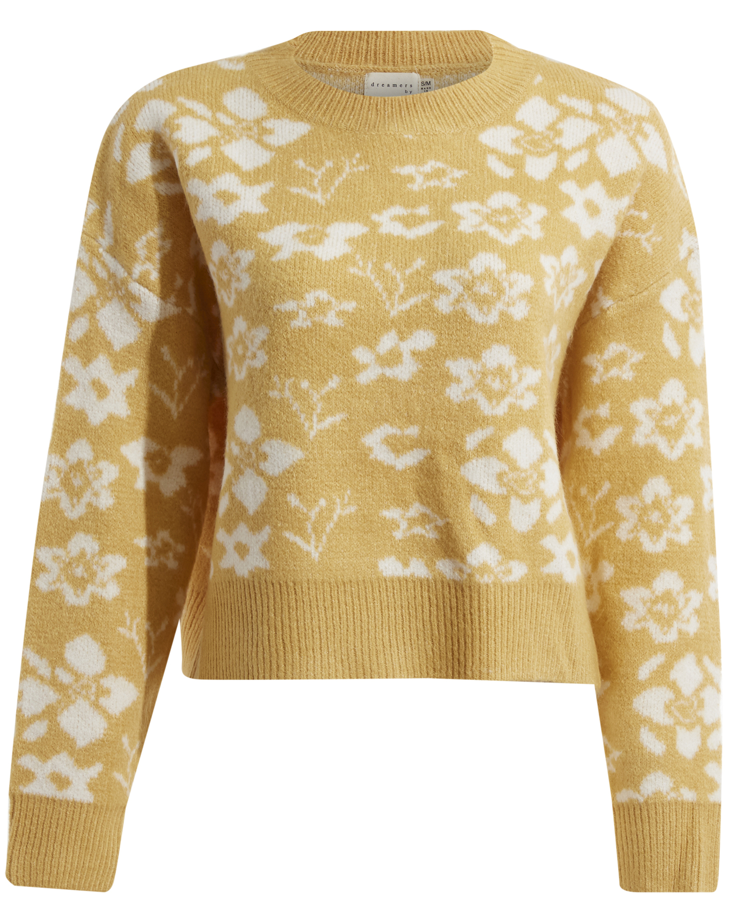 Flower Print Pullover