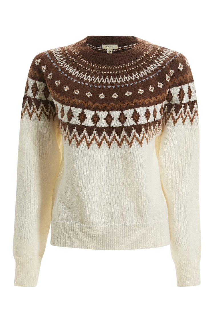 Fair Isle Crew Neck pullover