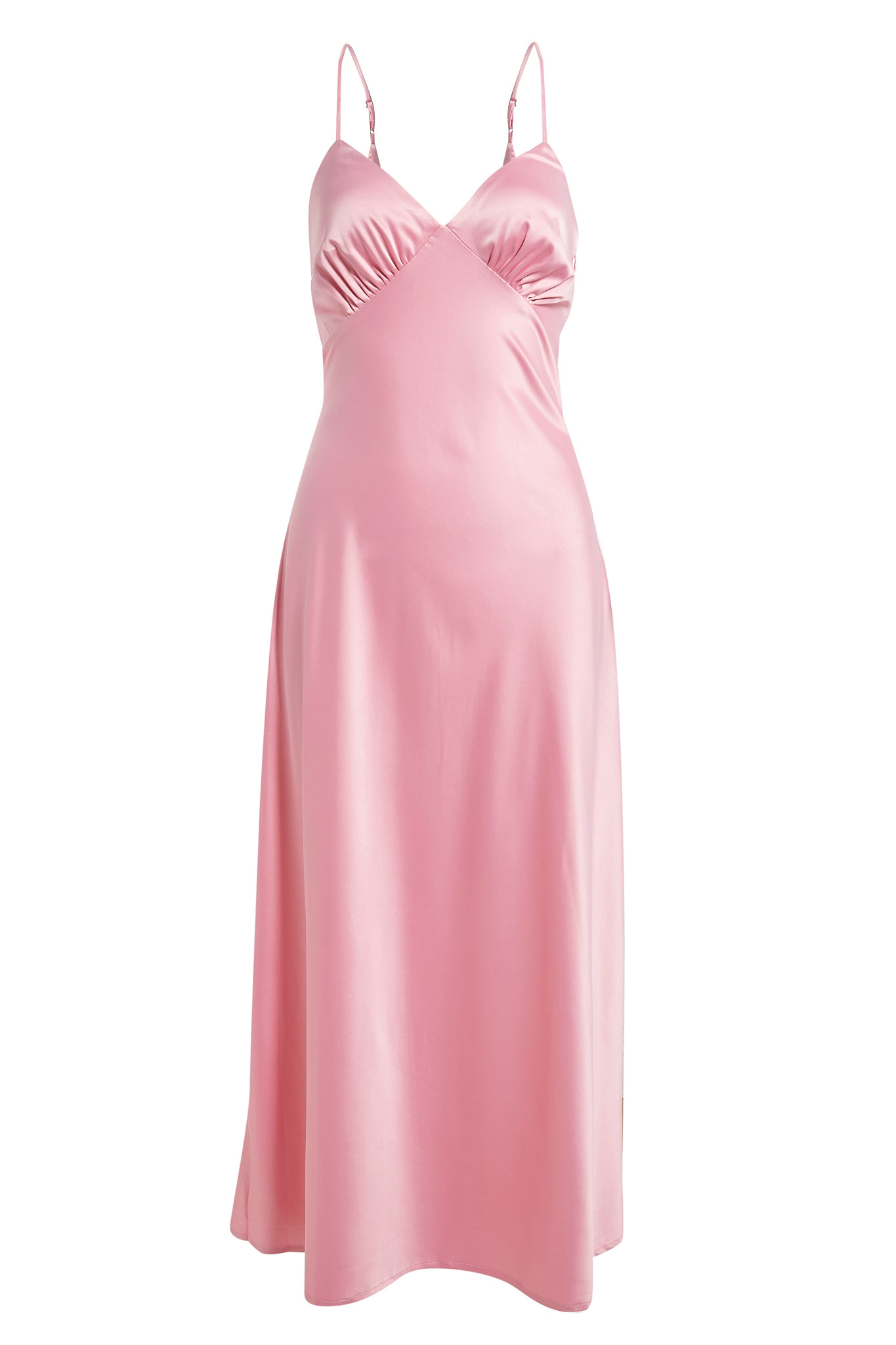 Satin Midi Dress