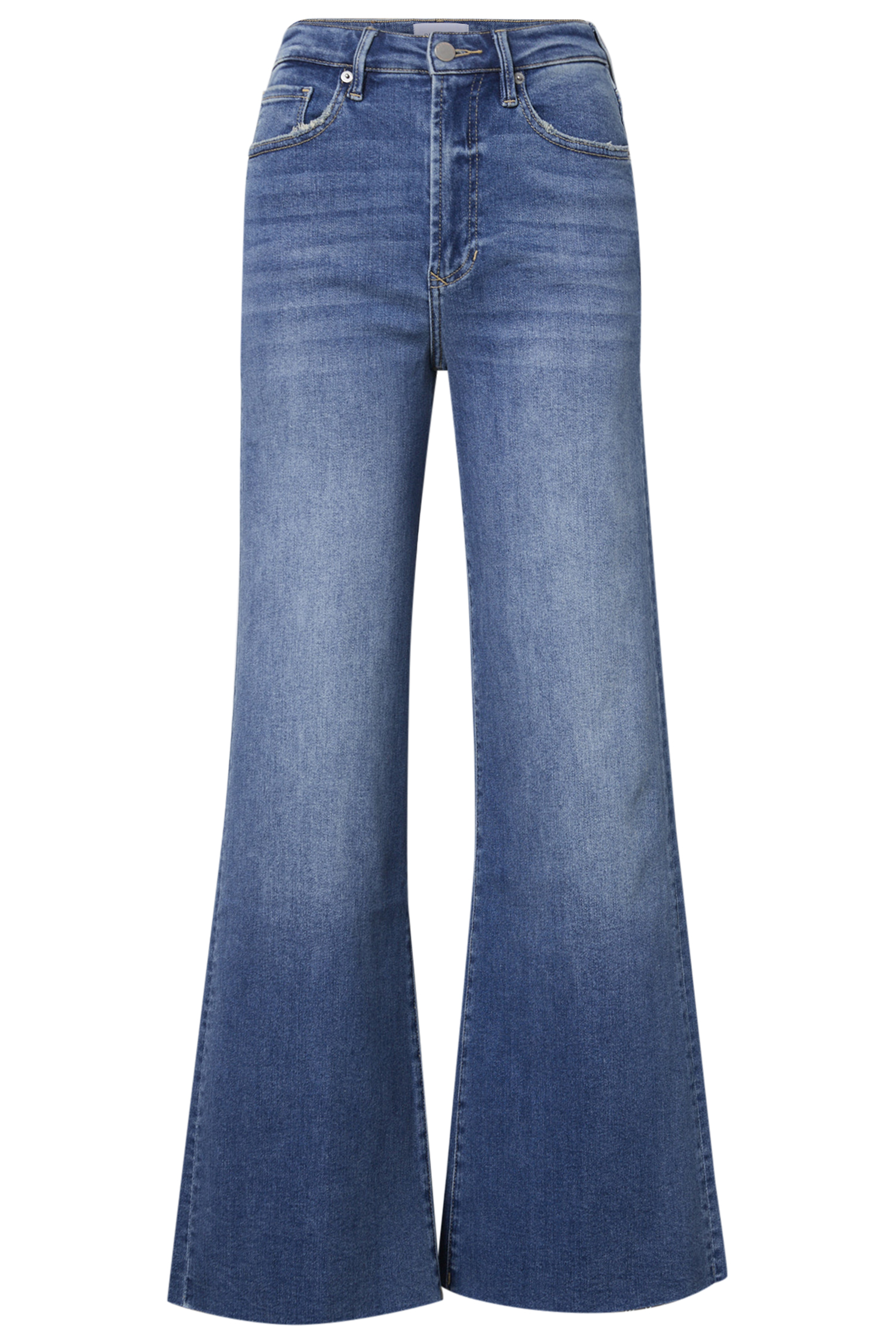 High Rise Wide Leg Denim