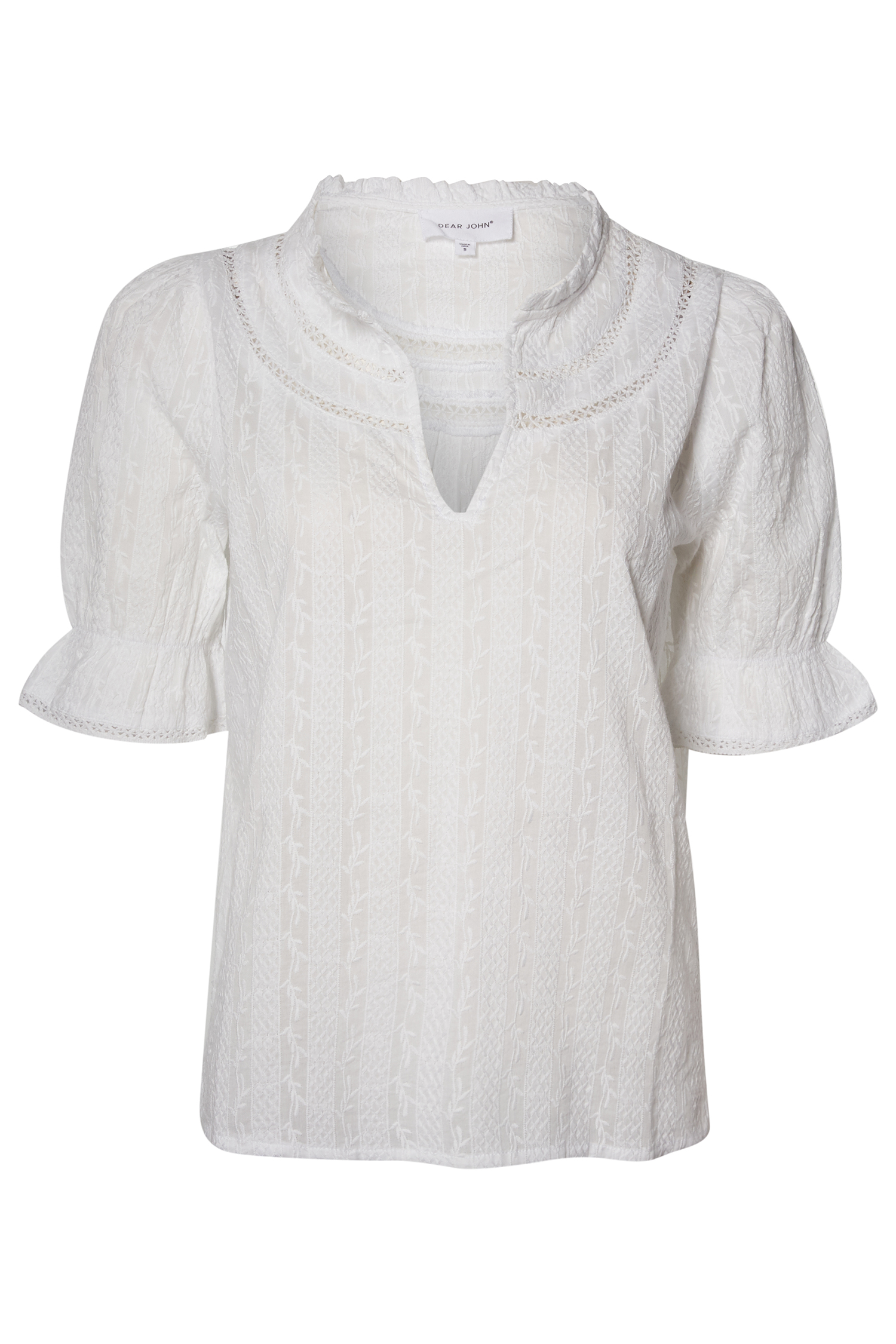 Dear John Split Neck Top