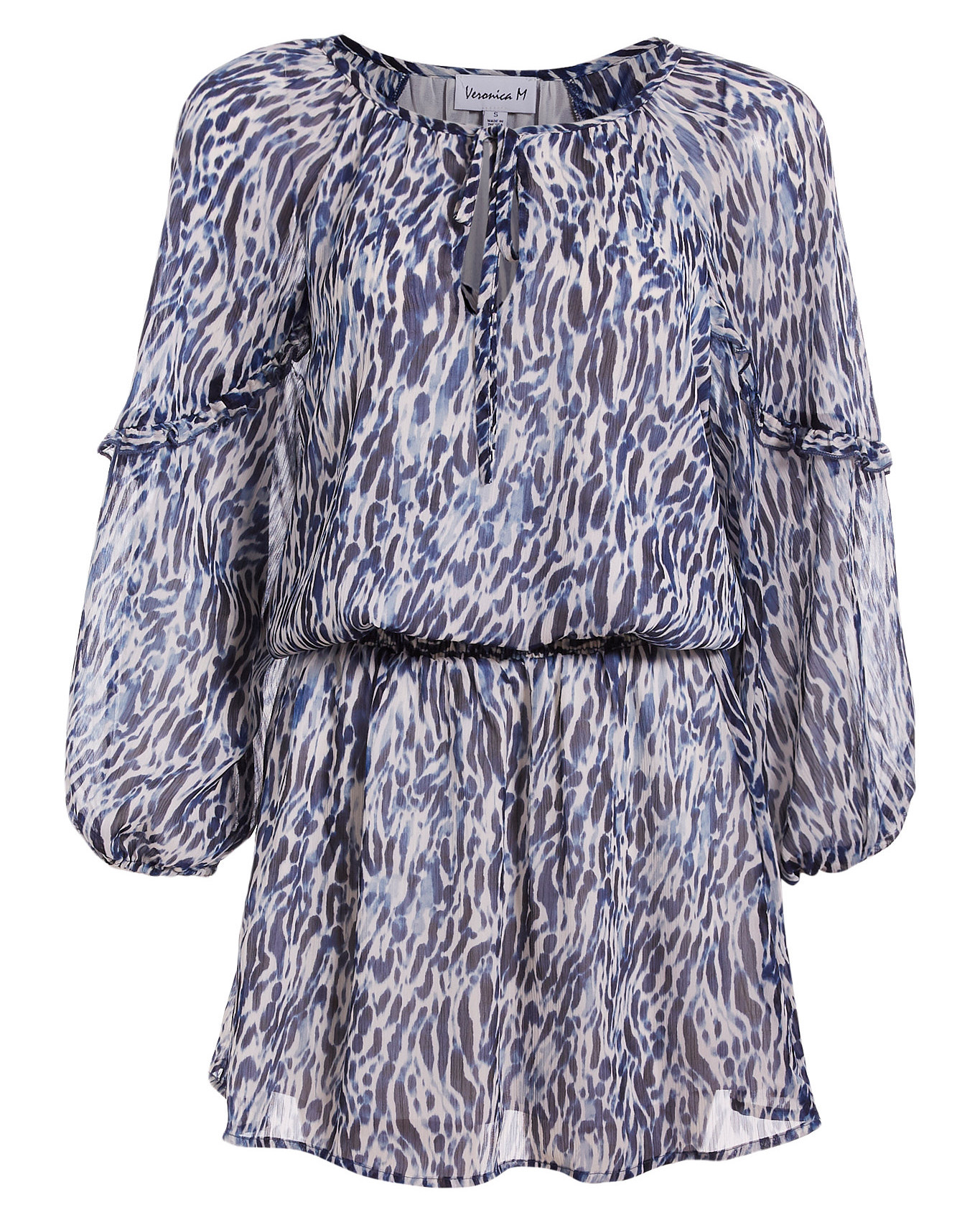 Smocked Waist Mini Dress
