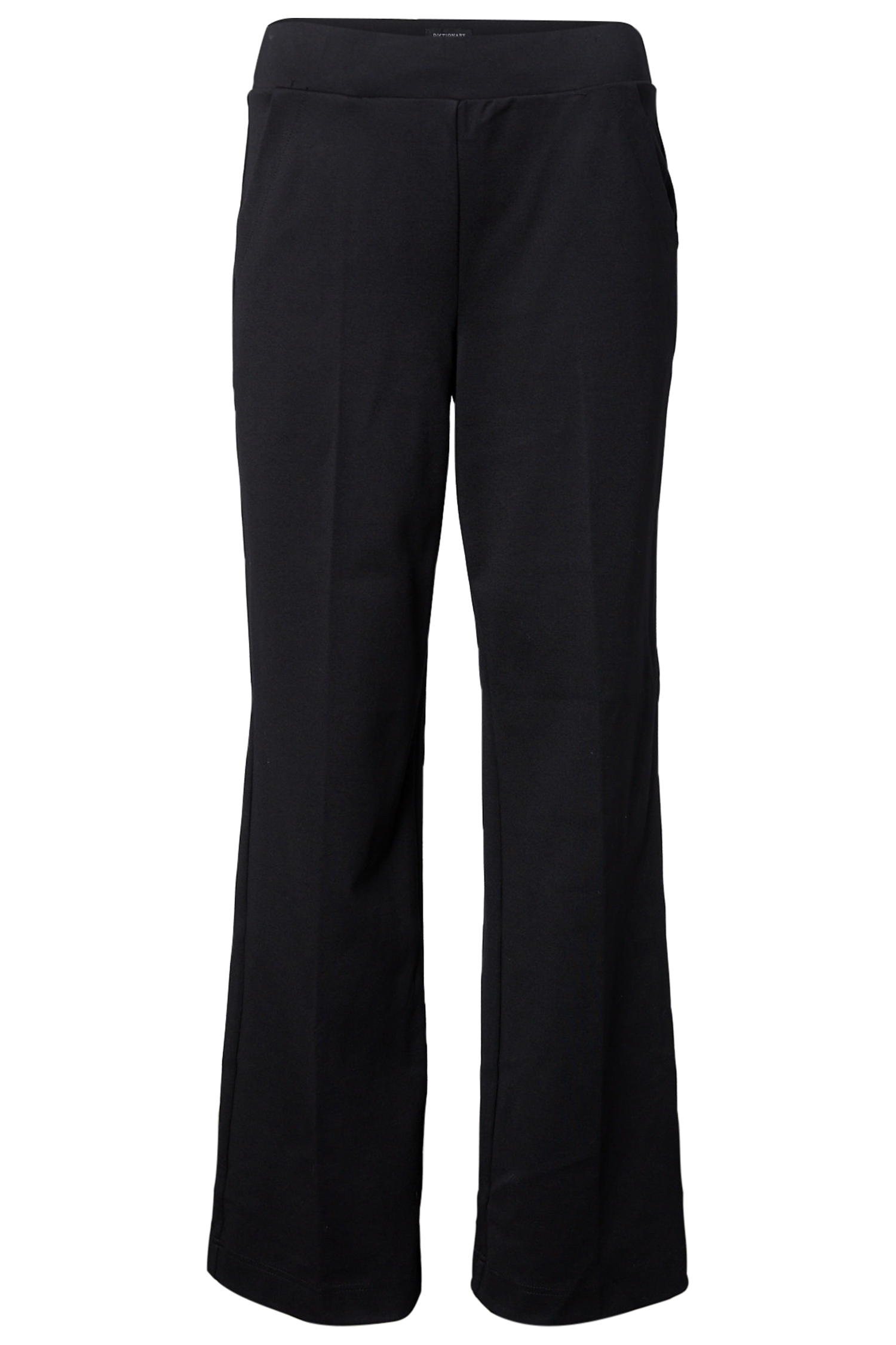 Ponte Pull On Wide Leg Pants