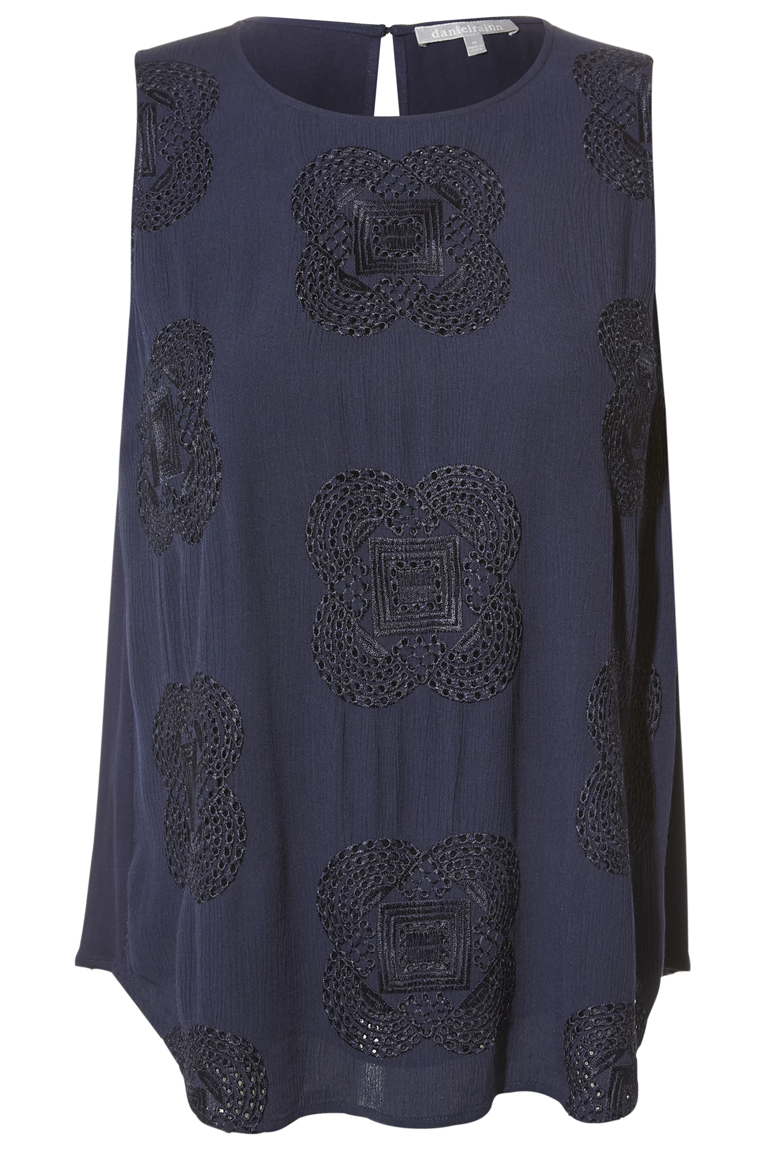 Daniel Rainn Embroidered Tank
