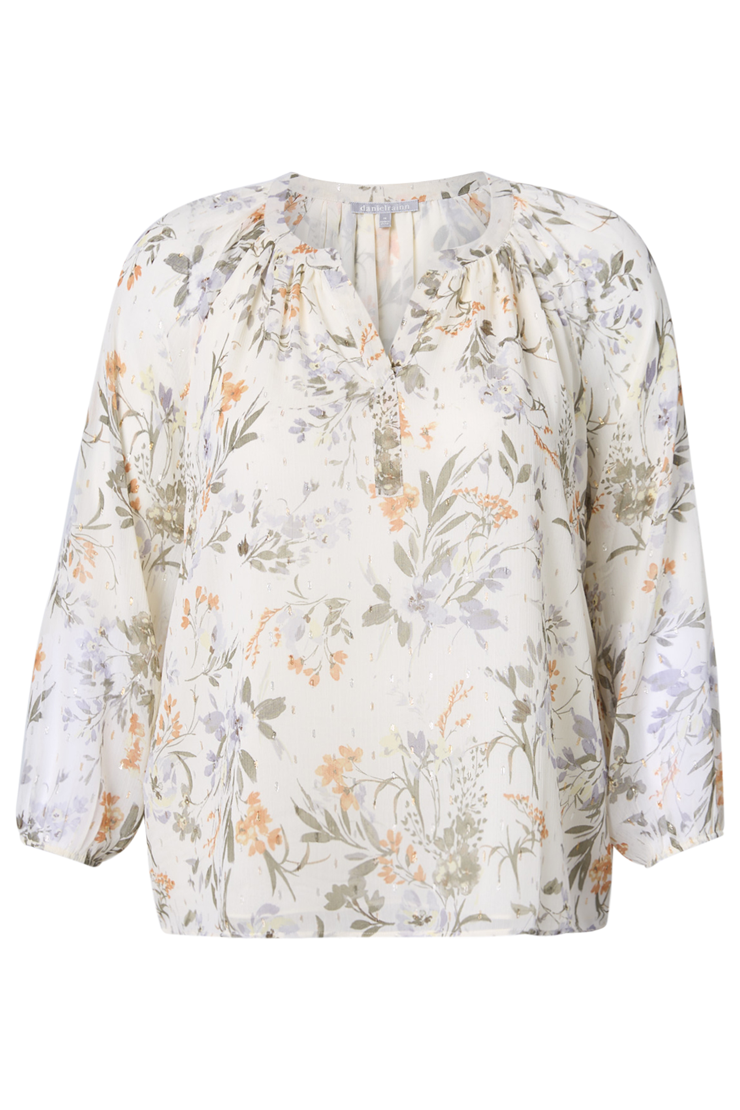 Floral Woven Long Sleeve