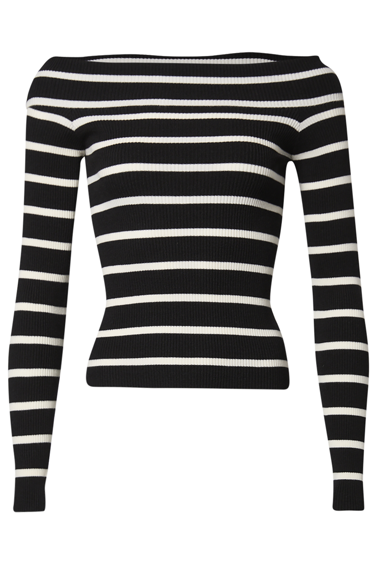 Off Shoulder Striped Top