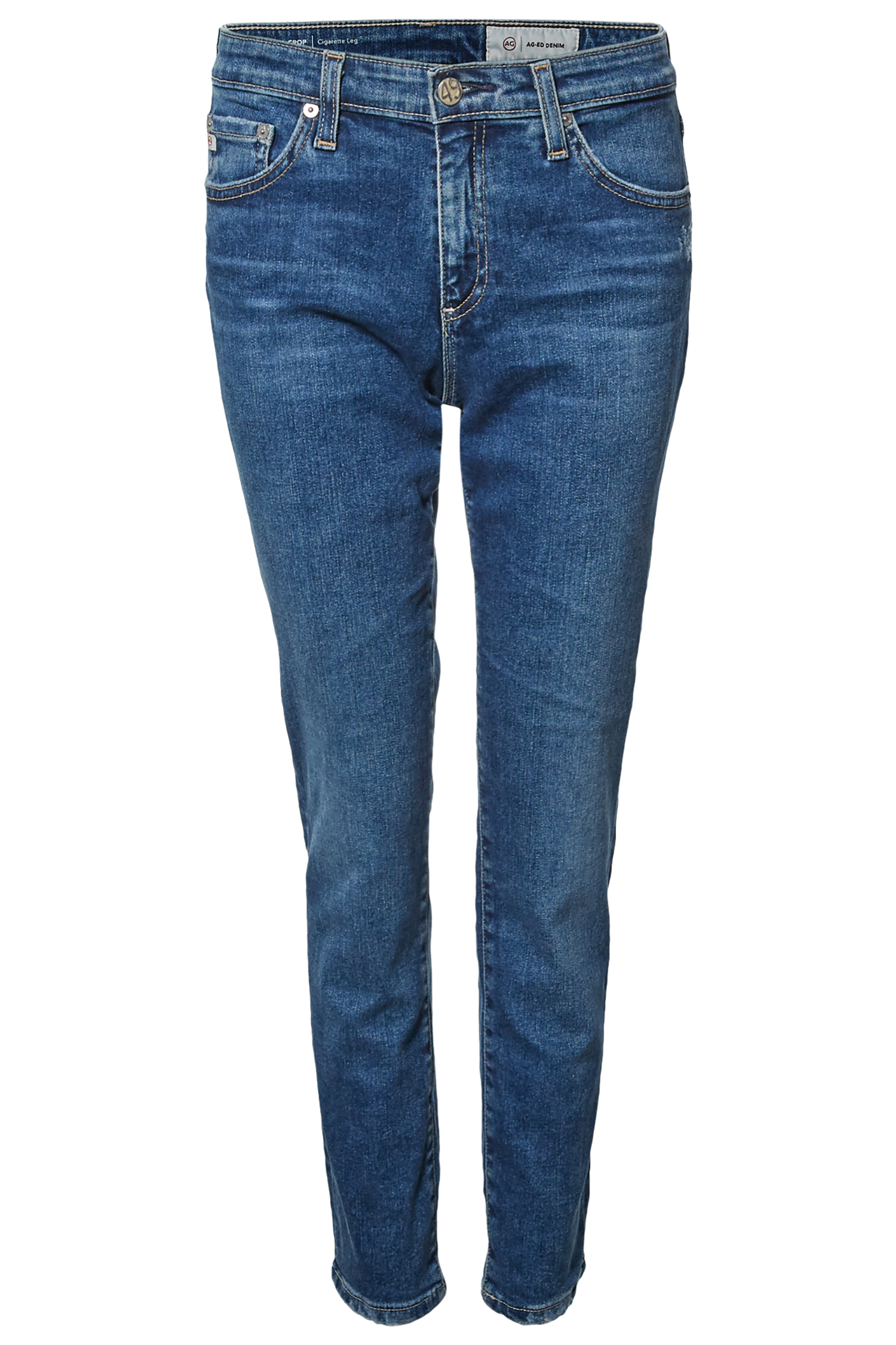 AG Jeans Slim Straight Cropped Jean