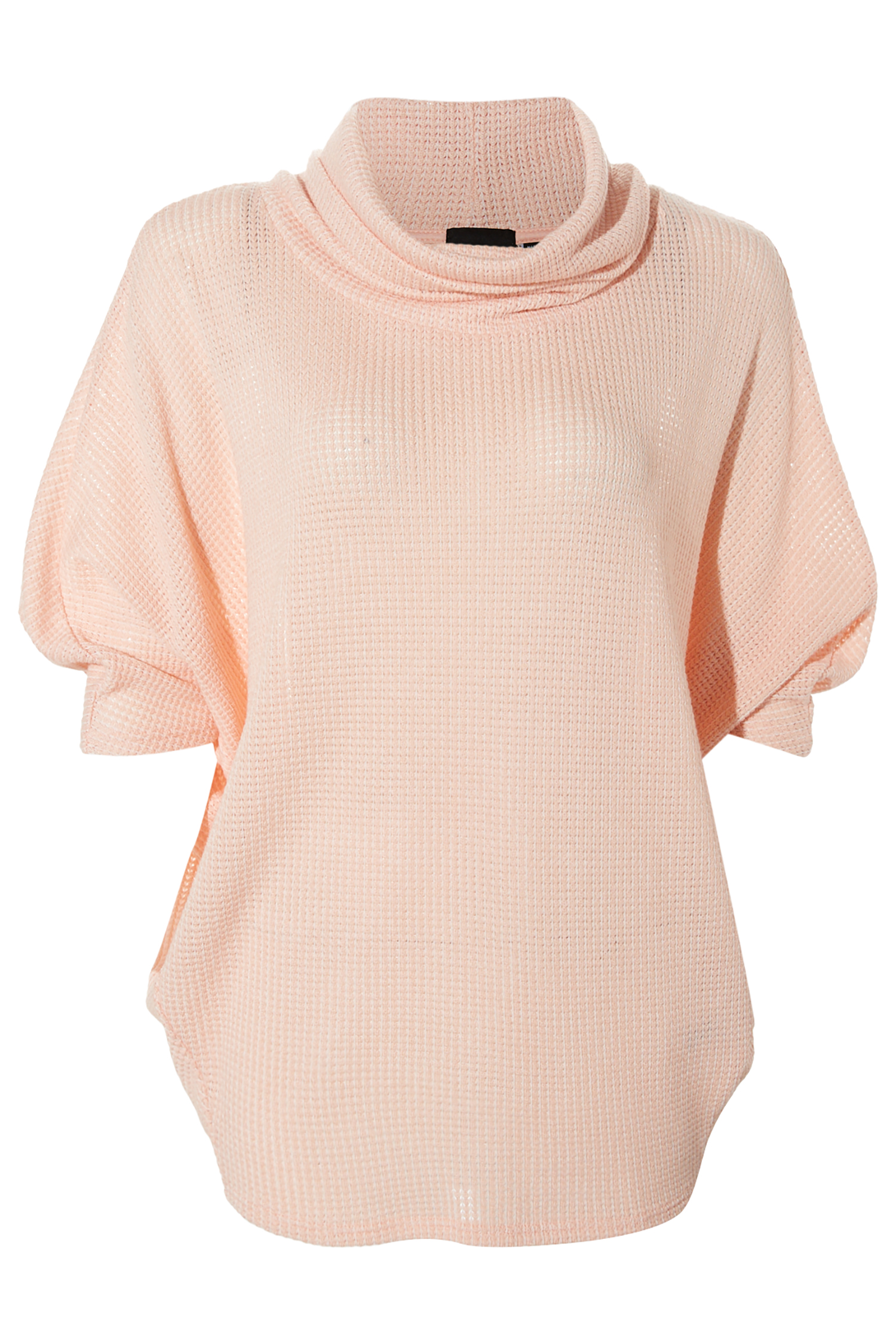 Cowl Neck Dolman Sleeve Top