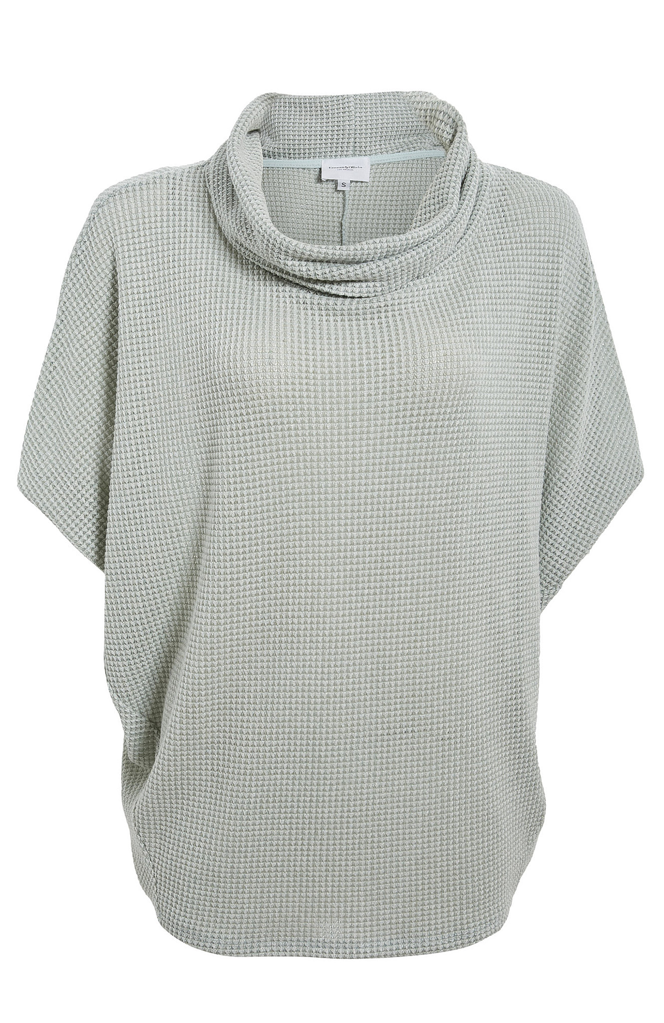 Cowl Neck Dolman Sleeve Top