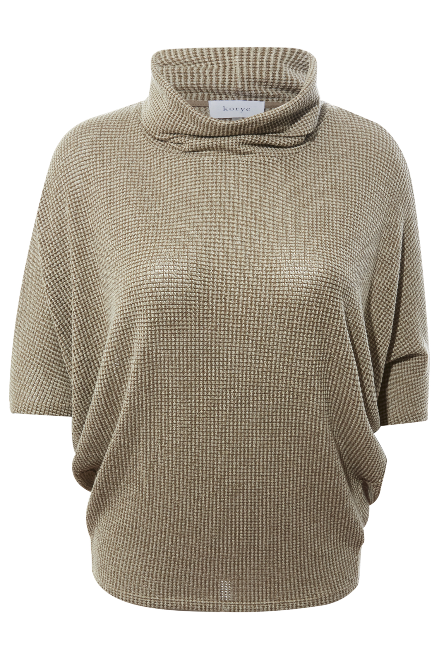Cowl Neck Dolman Sleeve Top