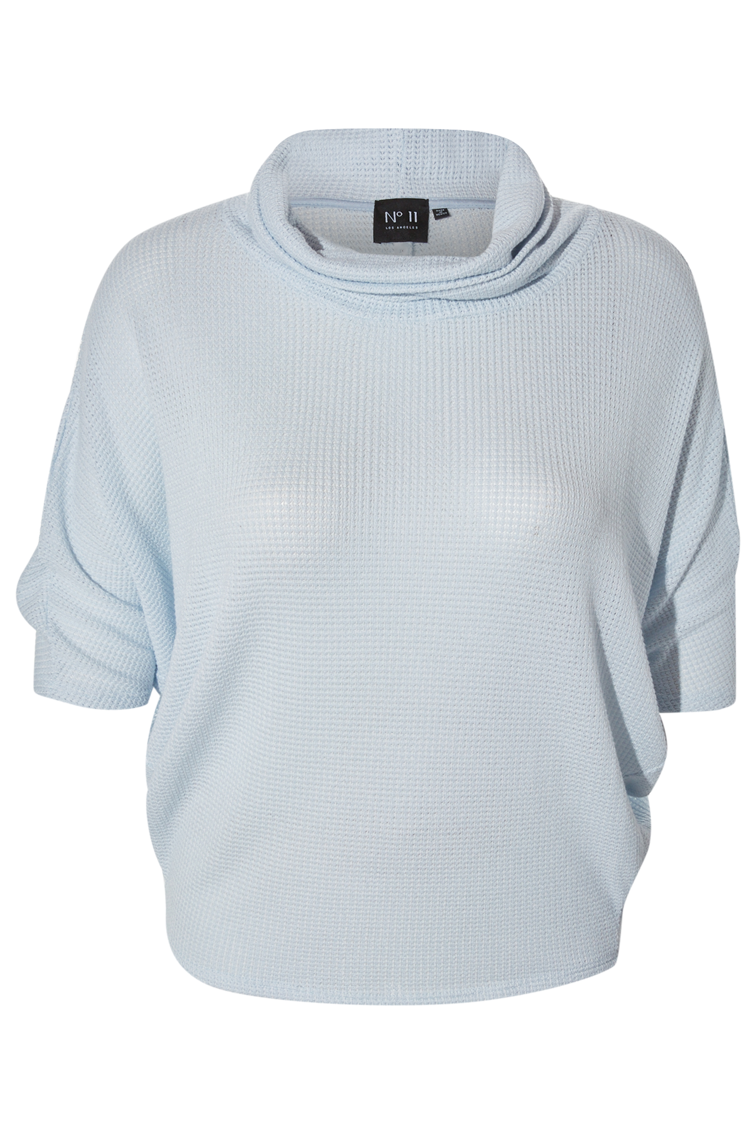 Cowl Neck Dolman Sleeve Top
