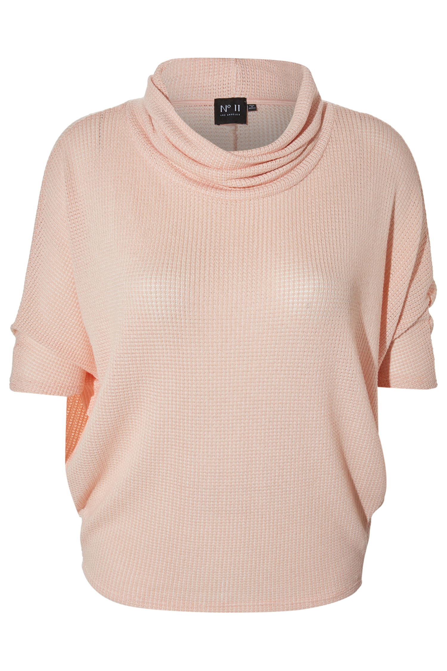 Cowl Neck Dolman Sleeve Top